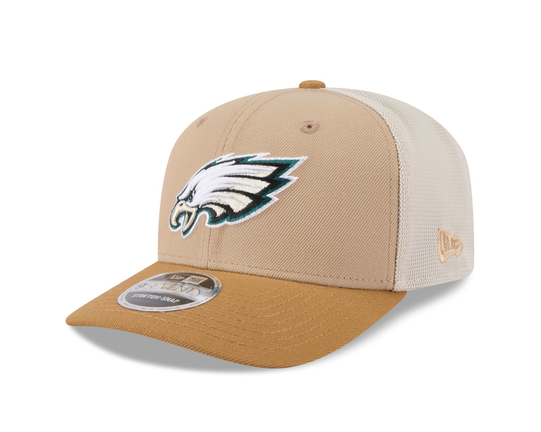 Bone New Era 9SEVENTY STRETCH SNAP Philadelphia Eagles NFL Bege