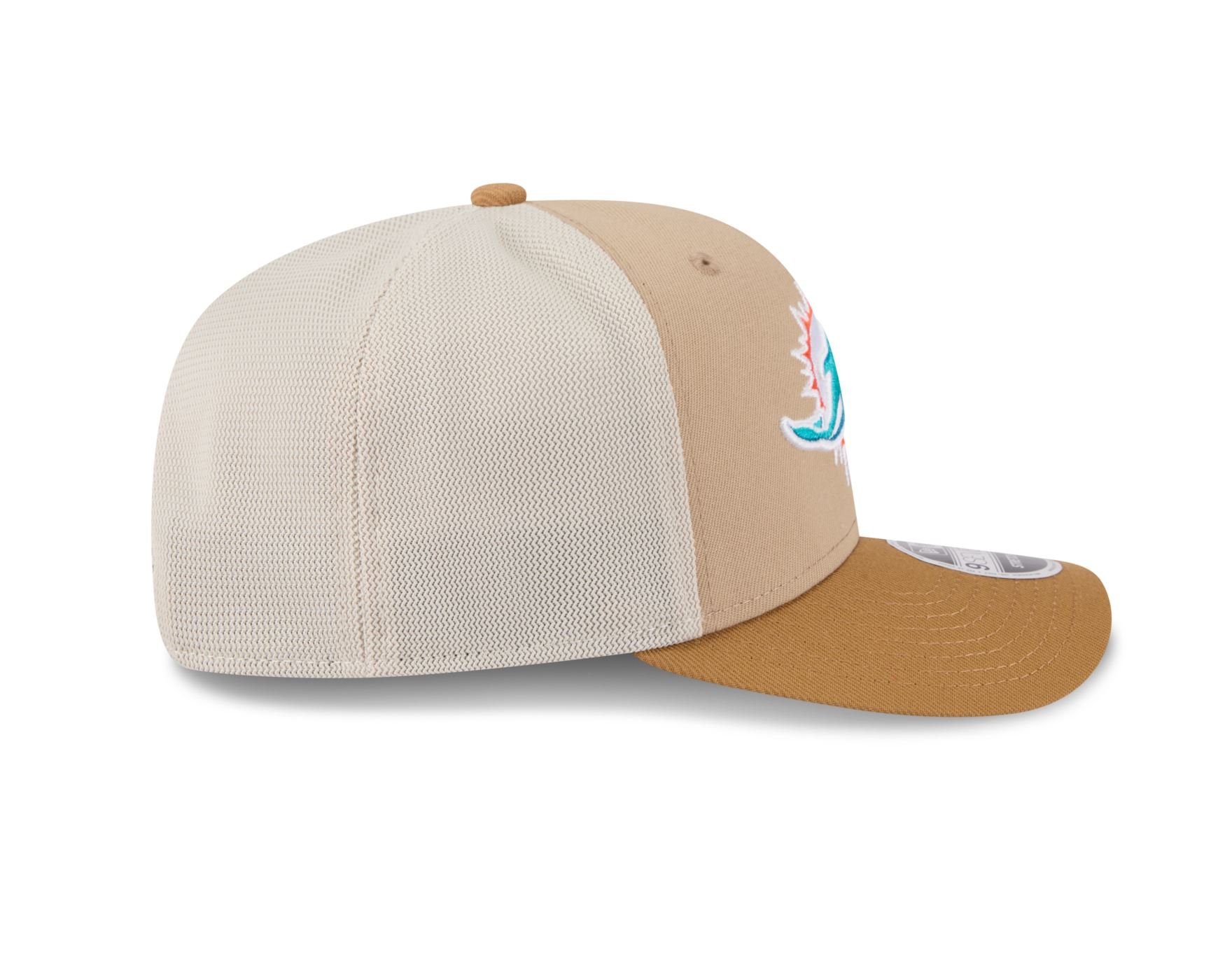 Bone New Era 9SEVENTY STRETCH SNAP Miami Dolphins NFL Bege Bege 4
