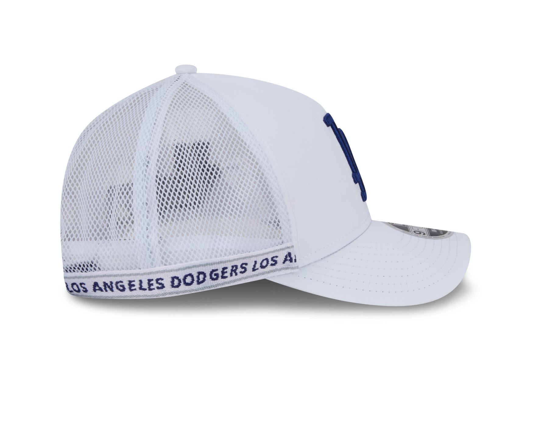 Bone New Era 9FORTY M-CROWN Los Angeles Dodgers MLB Azul Branco 4