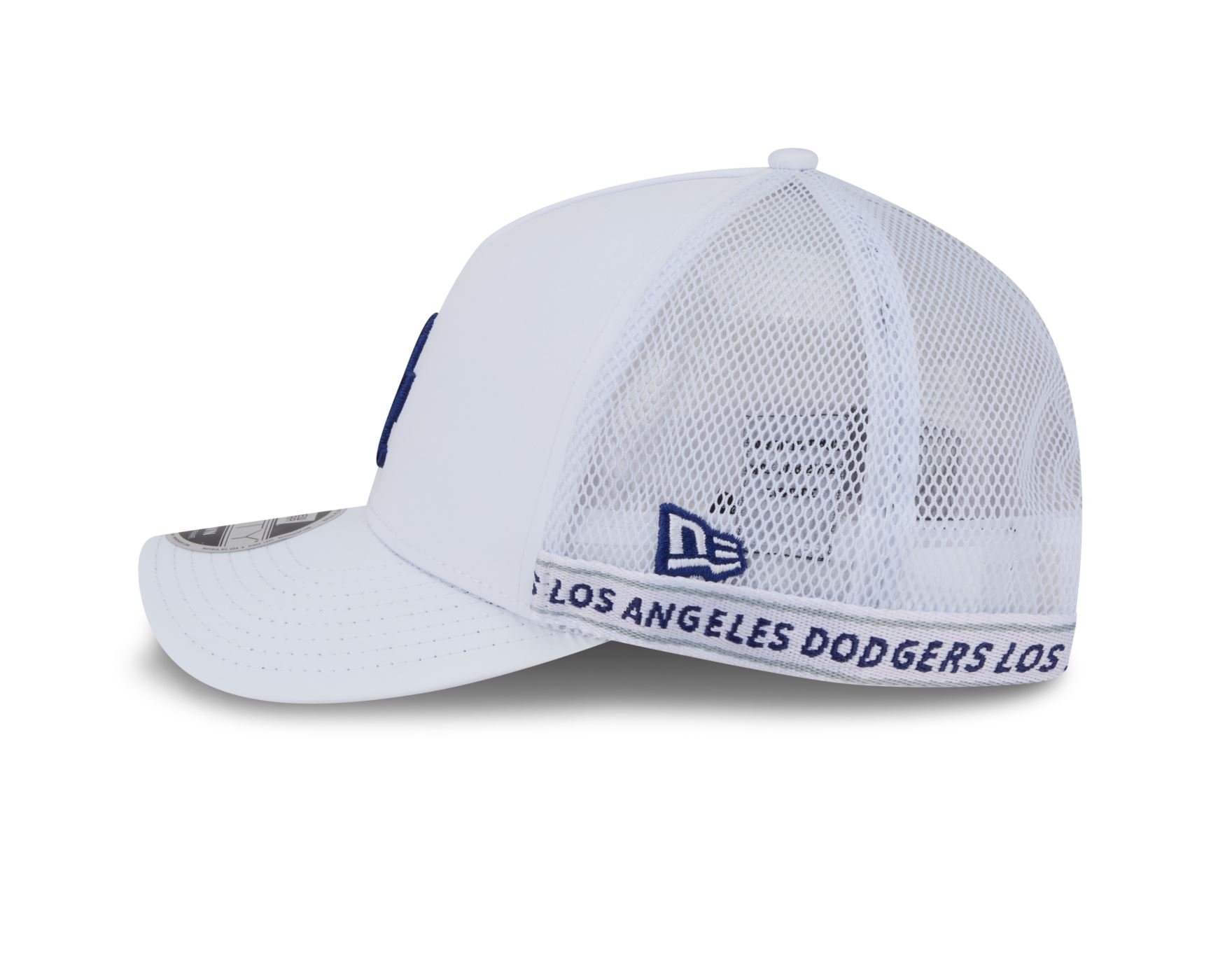 Bone New Era 9FORTY M-CROWN Los Angeles Dodgers MLB Azul Branco 7