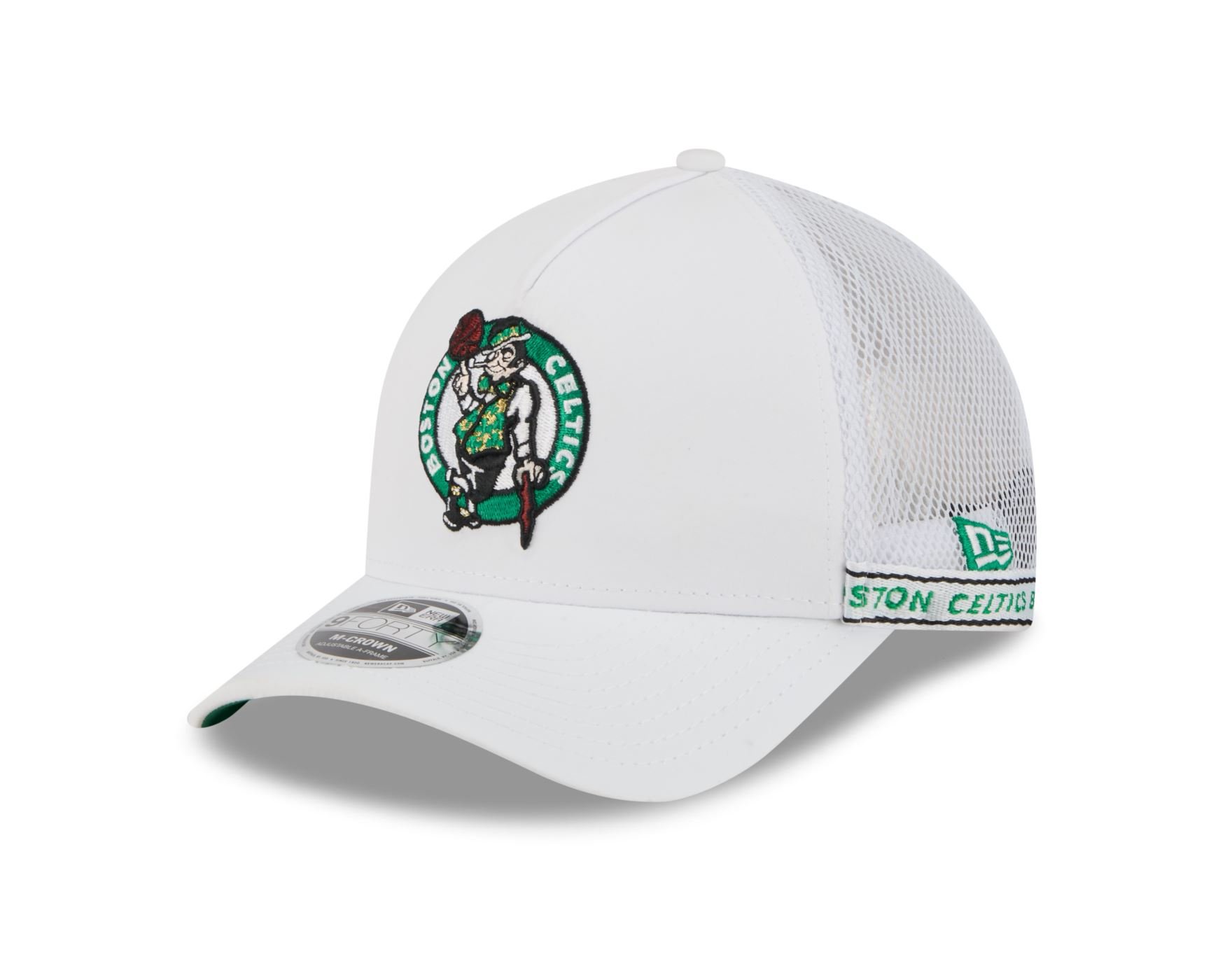 Bone New Era 9FORTY M-CROWN Boston Celtics NBA Verde