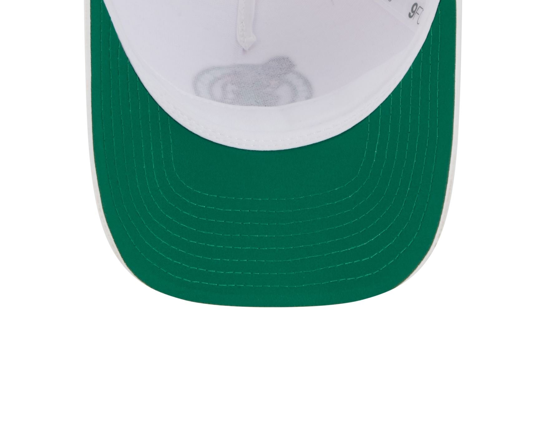 Bone New Era 9FORTY M-CROWN Boston Celtics NBA Verde Branco 6