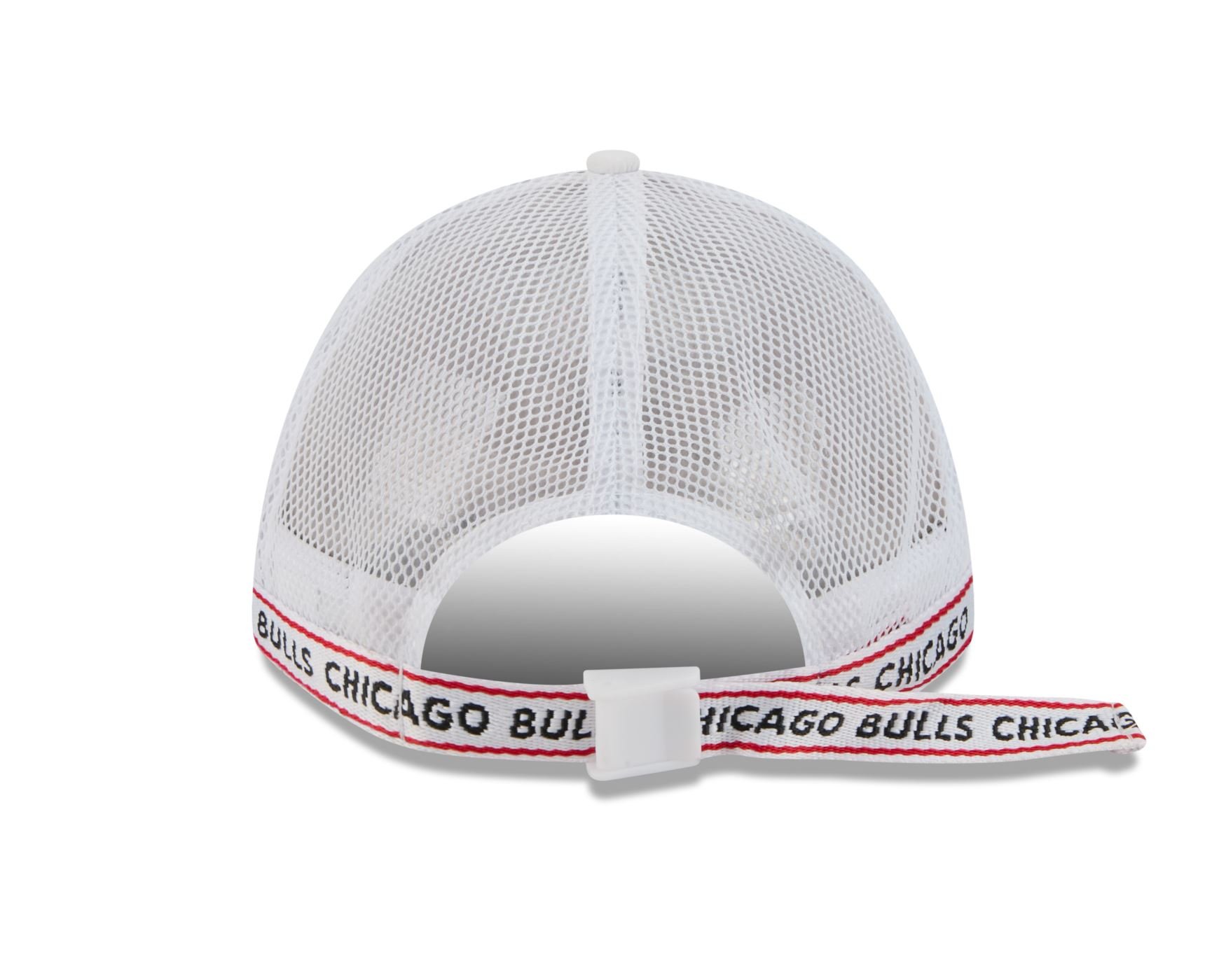Bone New Era 9FORTY M-CROWN Chicago Bulls NBA Preto Branco 5