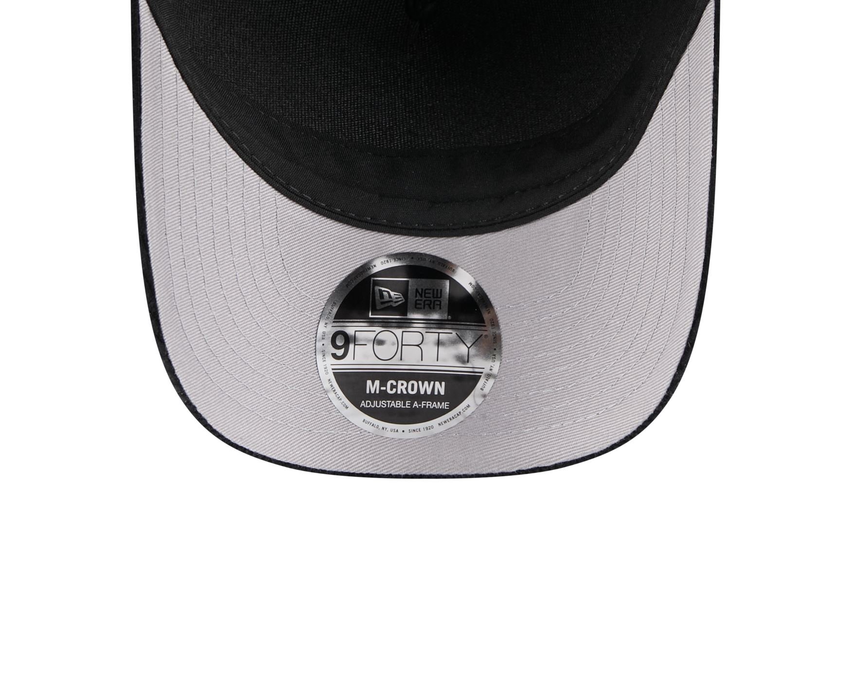 Bone New Era 9FORTY M-CROWN A-FRAME Anaheim Ducks NHL Laranja Preto 6