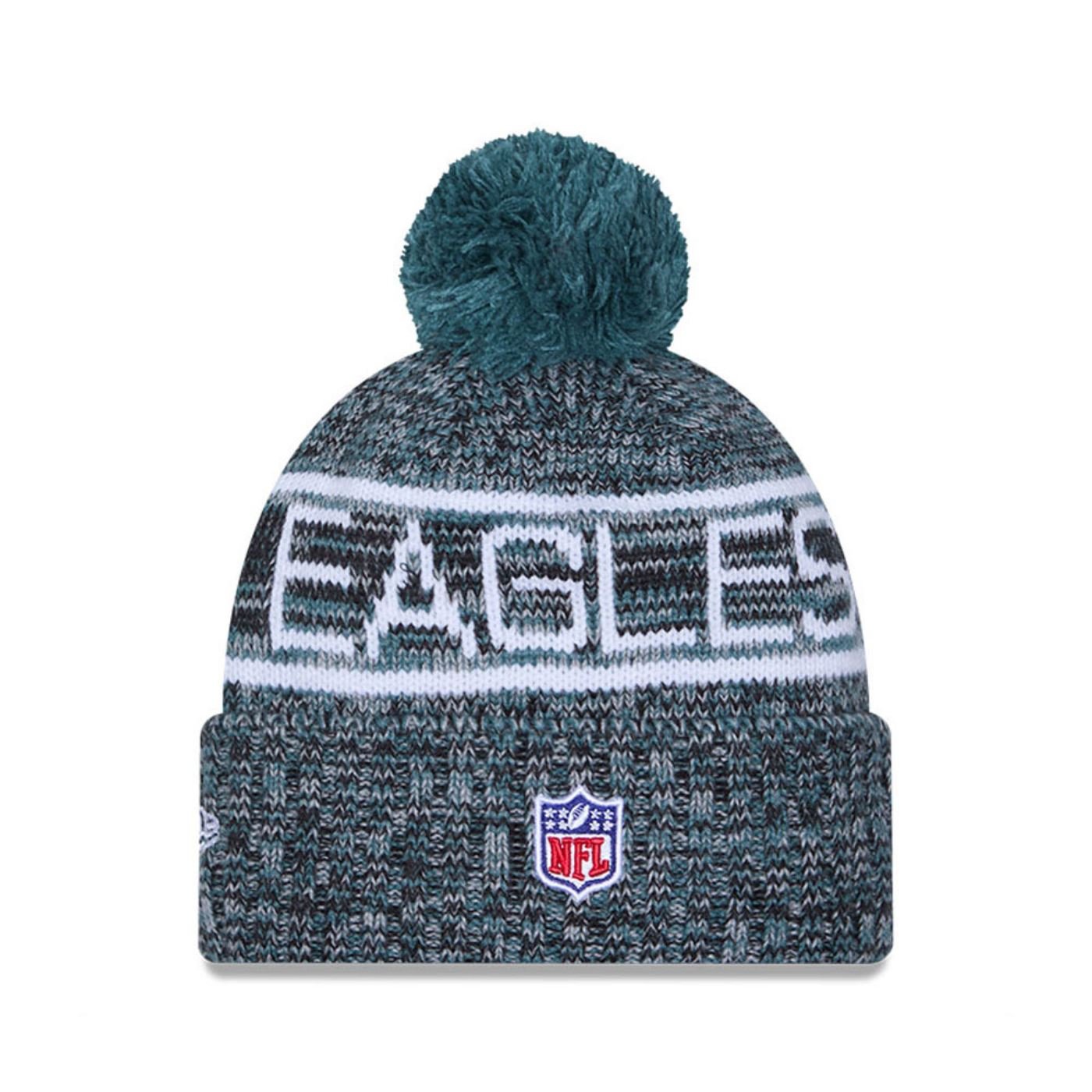 Gorro New Era Philadelphia Eagles NFL Verde Verde 3