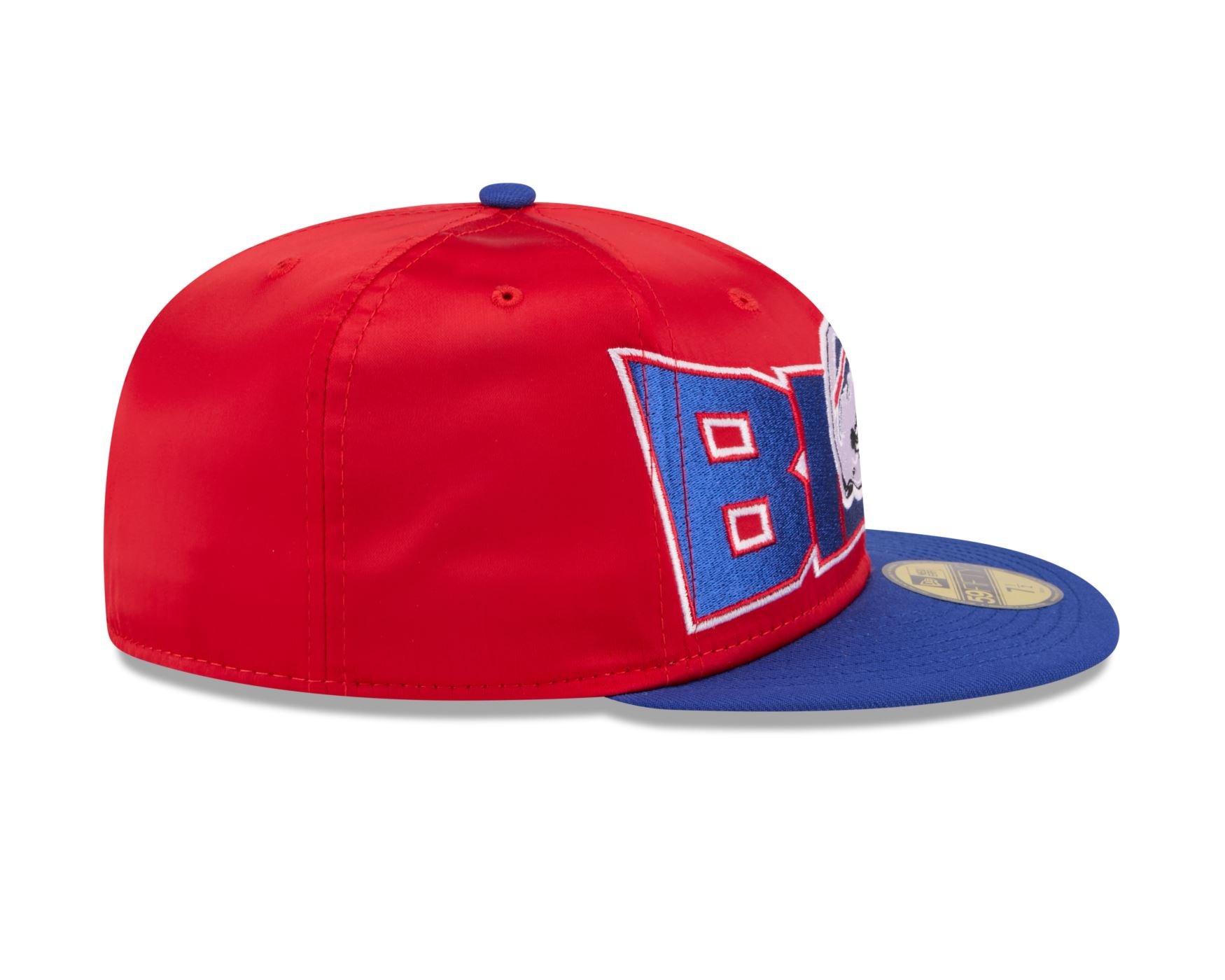 Bone New Era 59FIFTY Buffalo Bills NFL Azul Vermelho/Azul 4