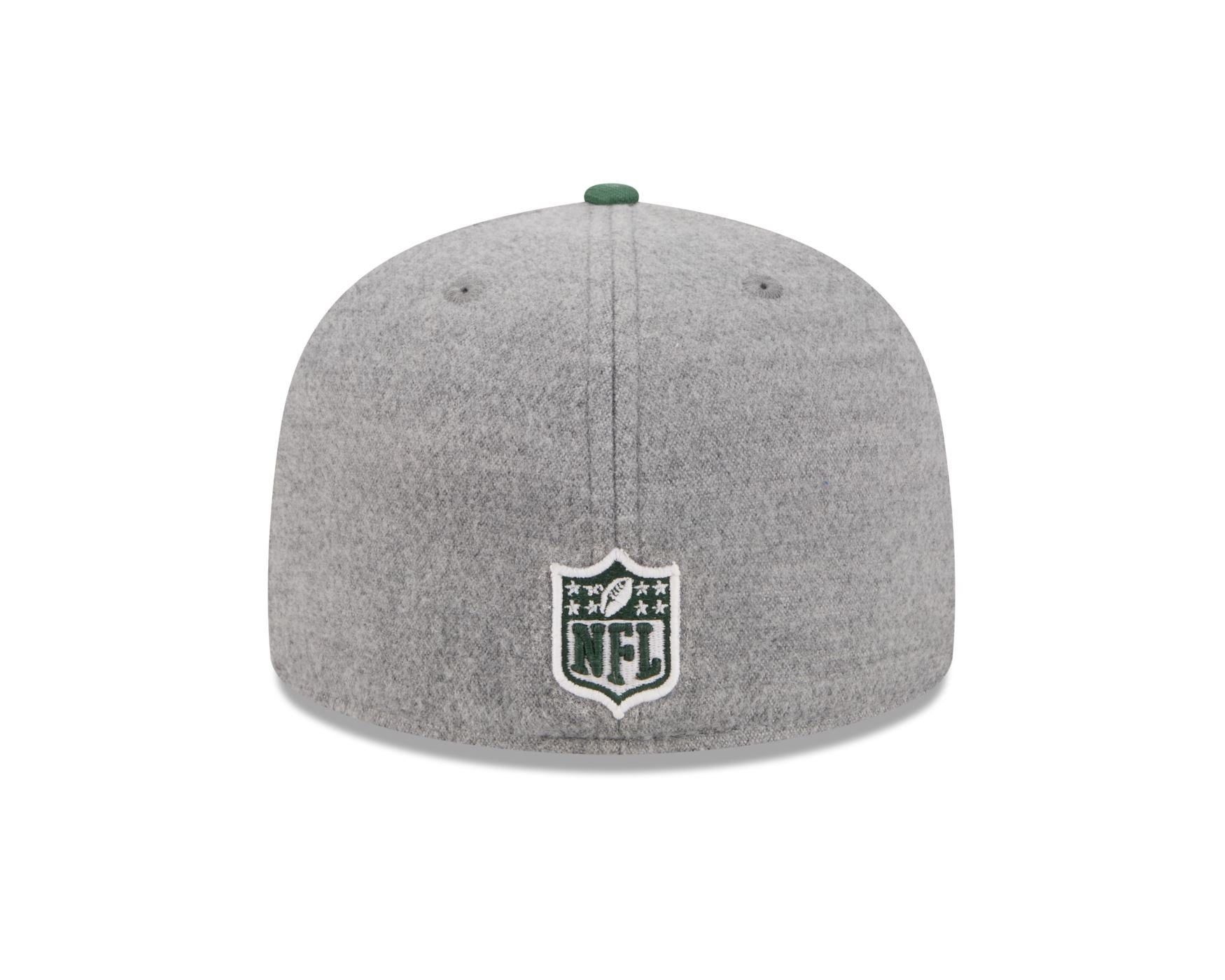 Bone New Era 59FIFTY Green Bay Packers NFL Verde Cinza/Verde 5