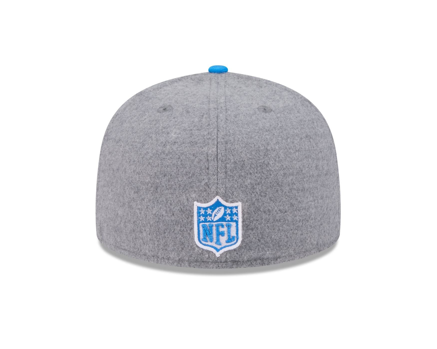 Bone New Era 59FIFTY Detroit Lions NFL Azul Cinza/Azul 5