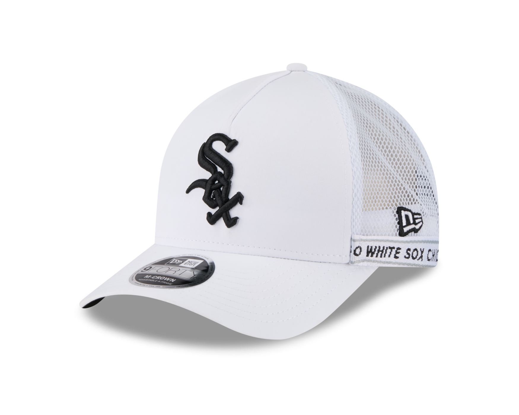 Bone New Era 9FORTY M-CROWN Chicago White Sox MLB Preto