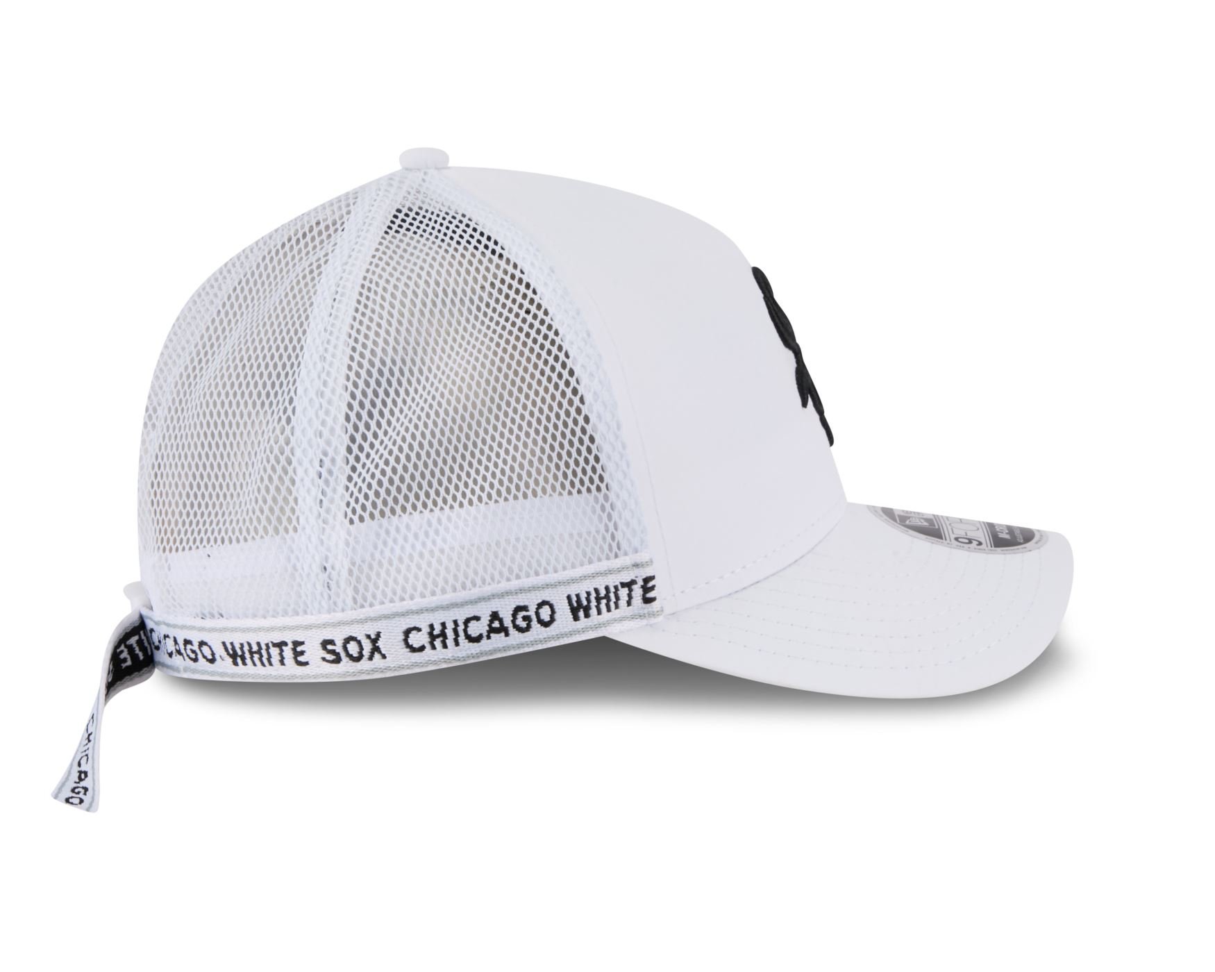 Bone New Era 9FORTY M-CROWN Chicago White Sox MLB Preto Branco 4
