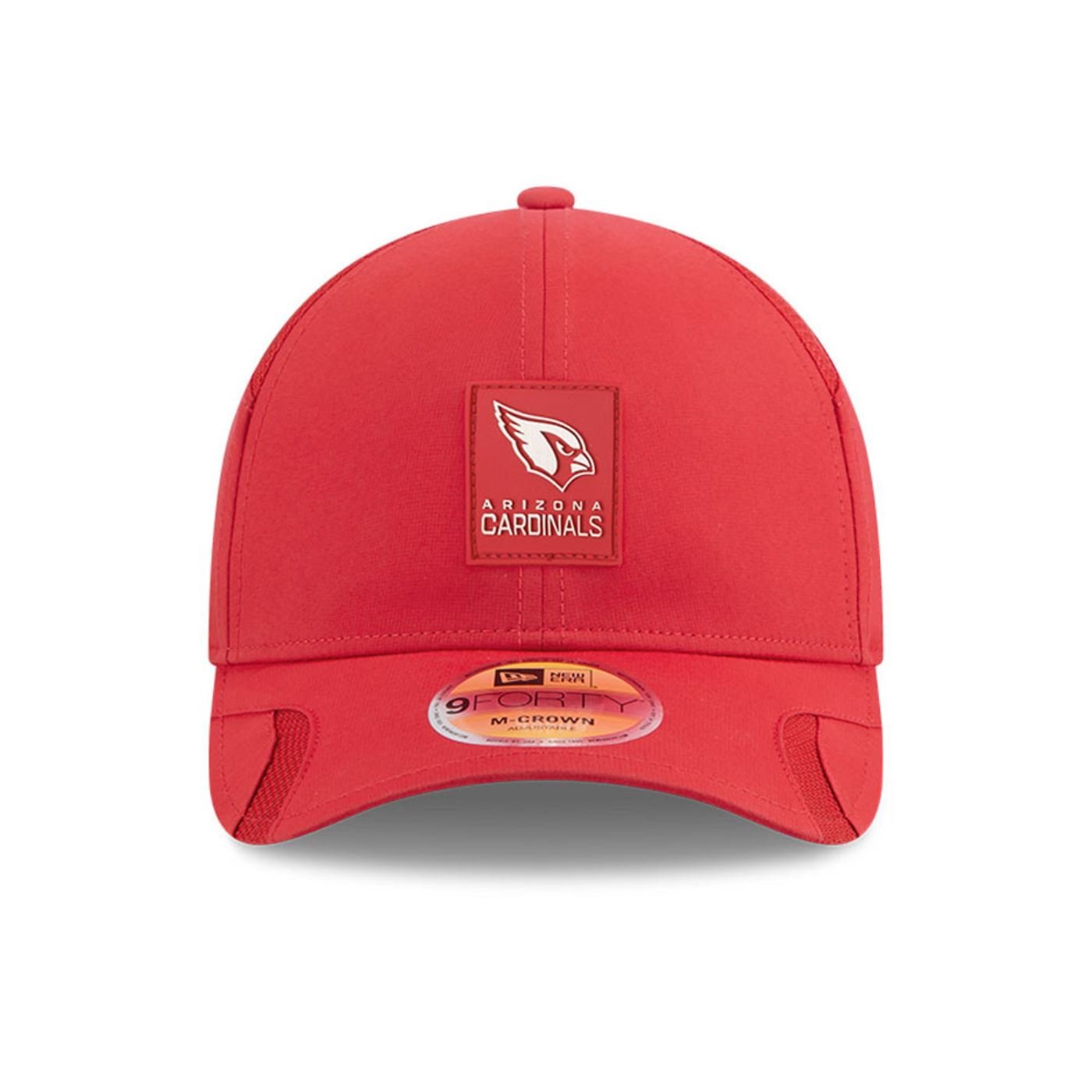 Bone New Era 9FORTY M-CROWN Arizona Cardinals NFL Sideline Vermelho Vermelho 2