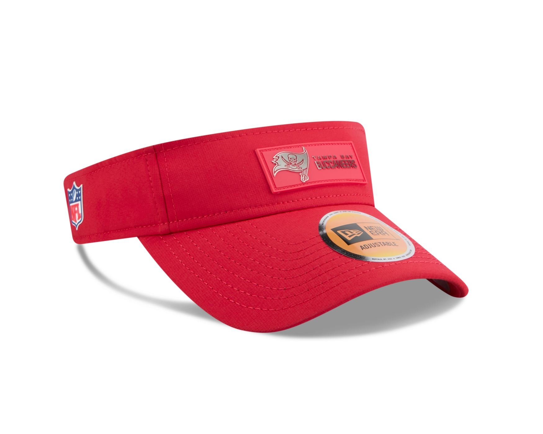 Viseira New Era Tampa Bay Buccaneers NFL Vermelho Vermelho 3
