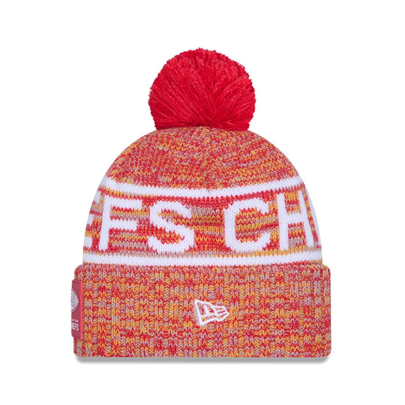 Gorro New Era Kansas City Chiefs NFL Vermelho Vermelho 2