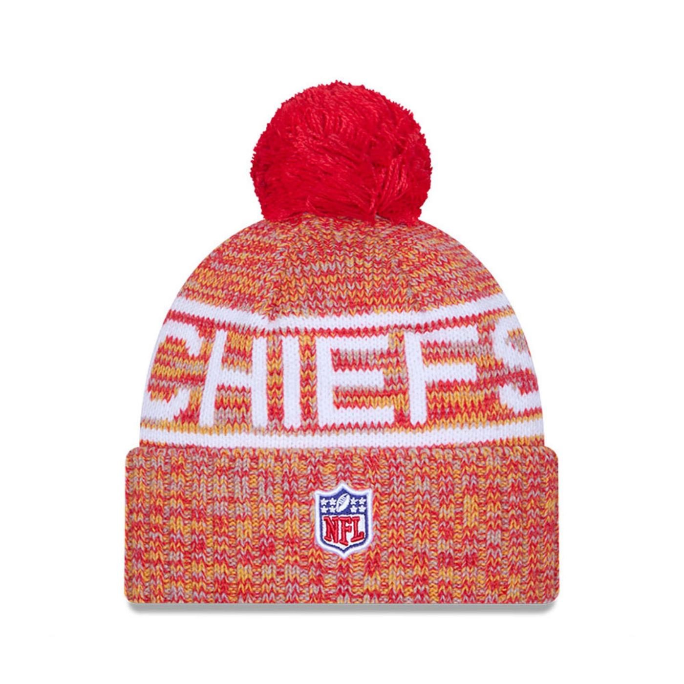 Gorro New Era Kansas City Chiefs NFL Vermelho Vermelho 3