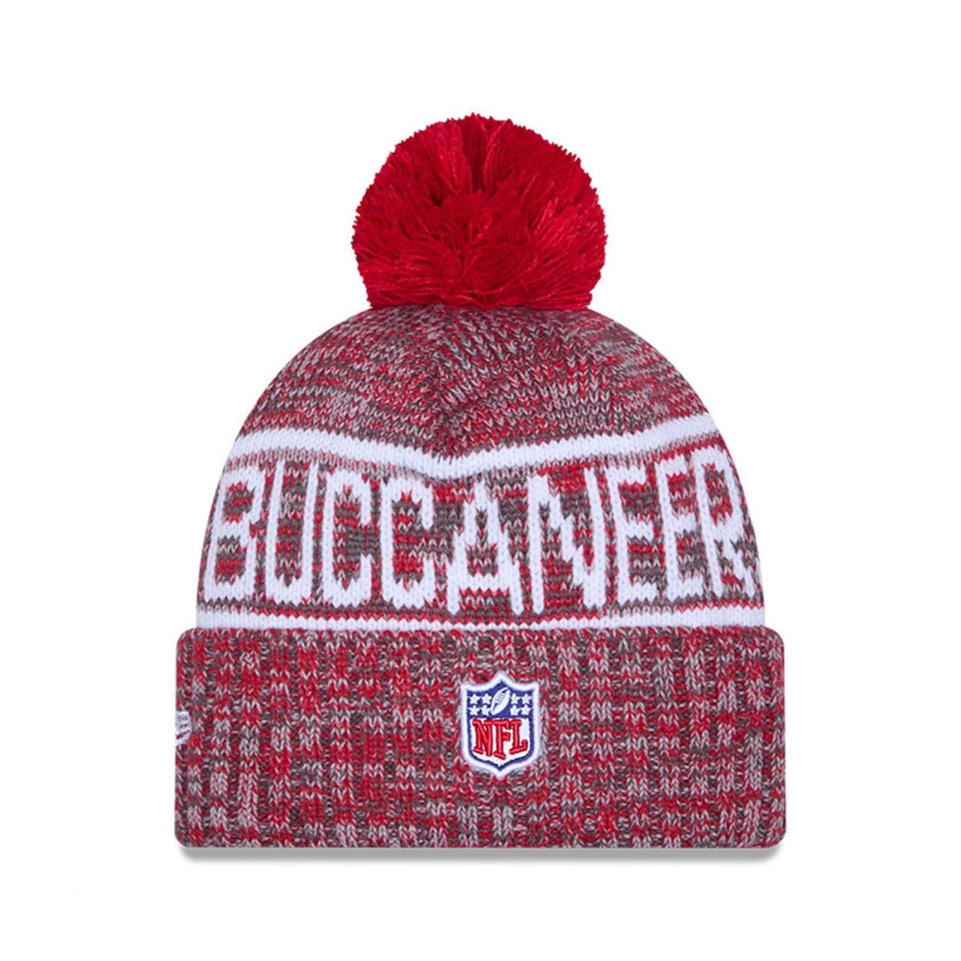 Gorro New Era Tampa Bay Buccaneers NFL Vermelho Vermelho 3