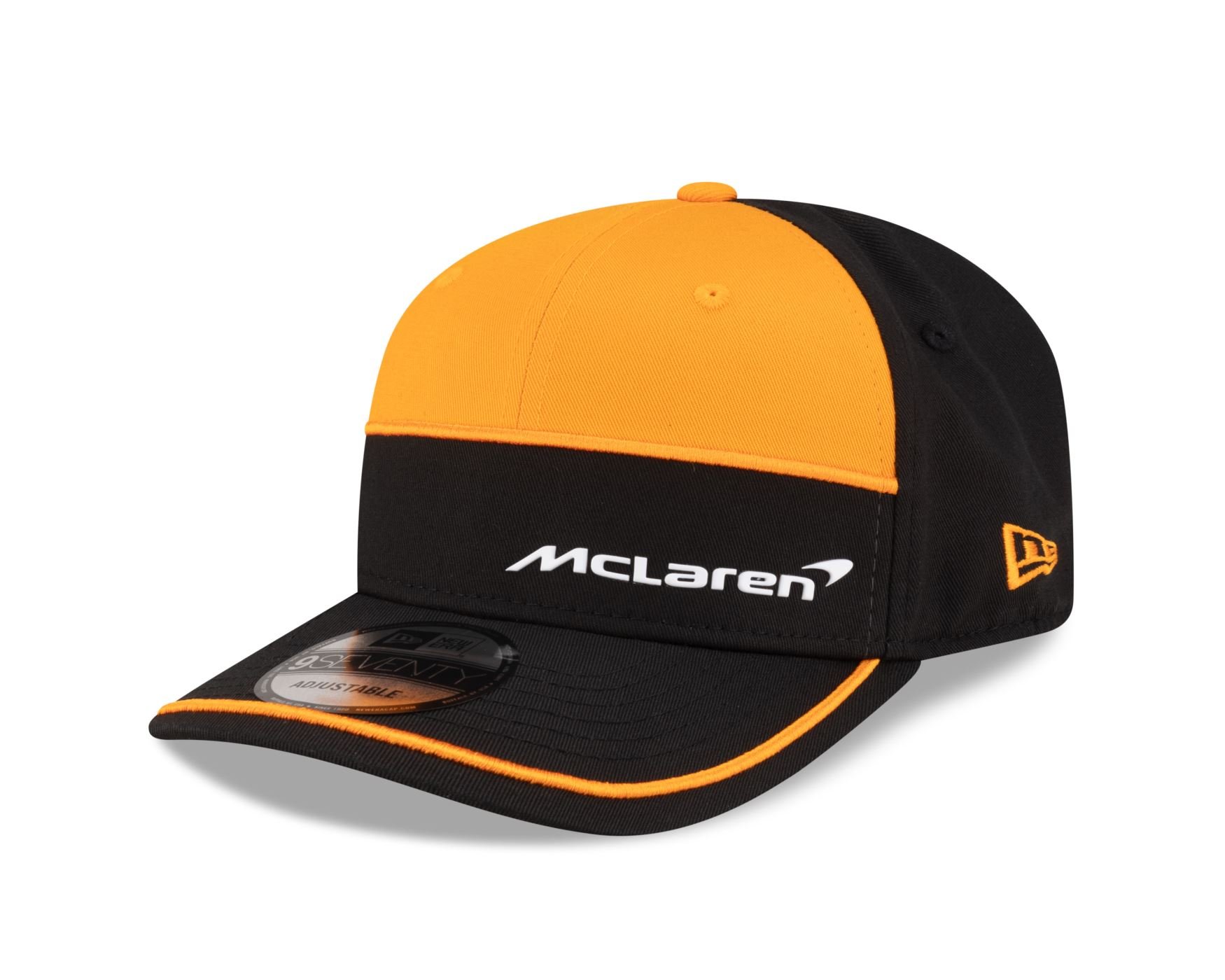Bone New Era  9SEVENTY Strtch Snap  Mclaren Racing  Preto