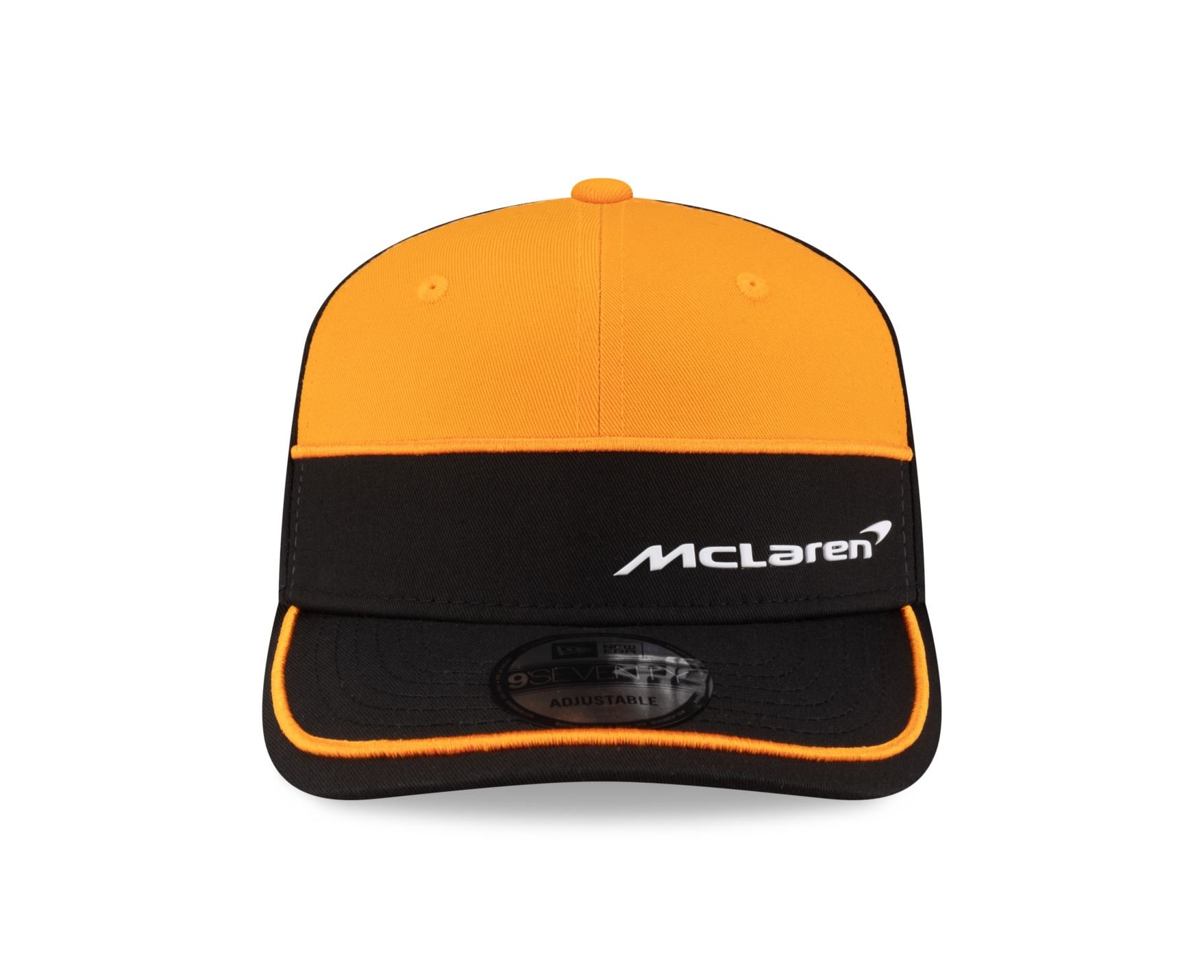 Bone New Era 9SEVENTY Strtch Snap Mclaren Racing Preto Preto/Amarelo 2