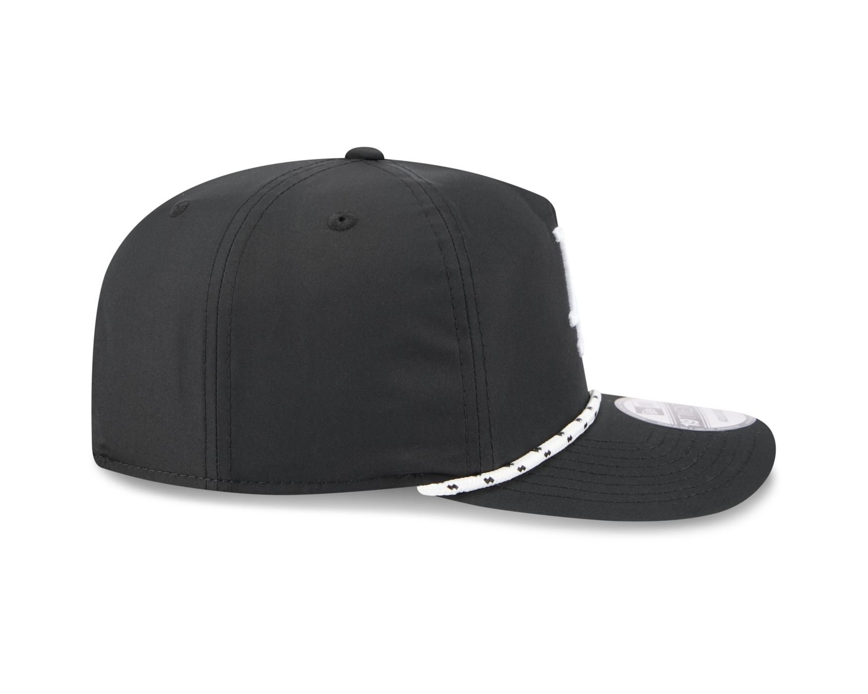 Bone New Era 19TWENTY Los Angeles Dodgers MLB Preto Preto 4