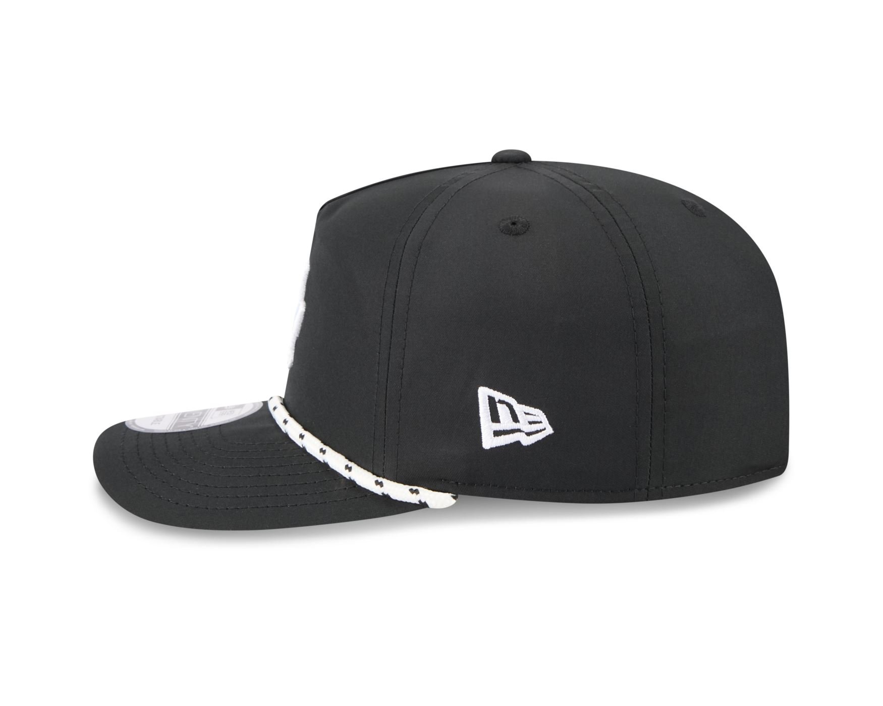 Bone New Era 19TWENTY Los Angeles Dodgers MLB Preto Preto 7