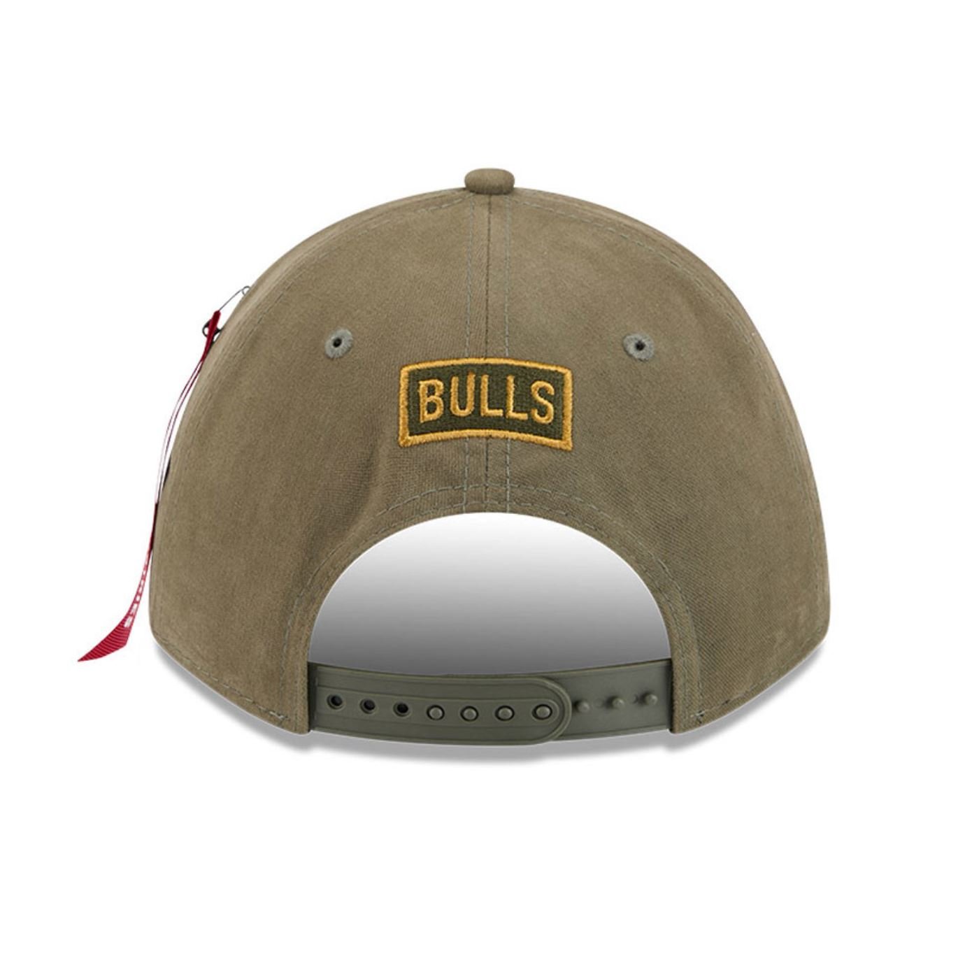 Bone New Era 9FORTY M-CROWN Chicago Bulls NBA Verde Verde 5