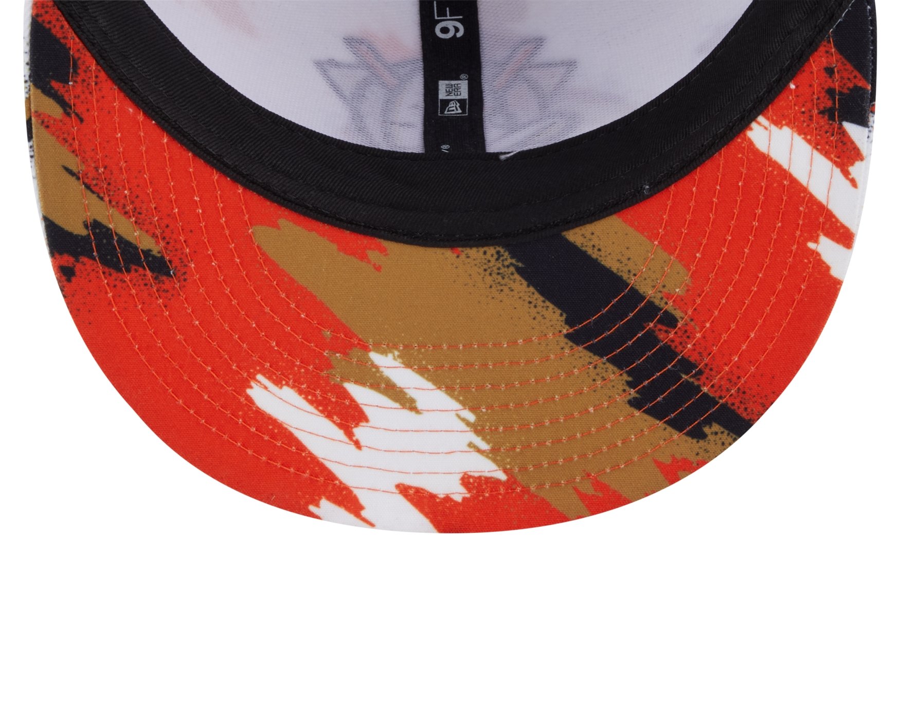 Bone New Era 9FIFTY SNAPBACK Anaheim Ducks NHL Branco Branco 6