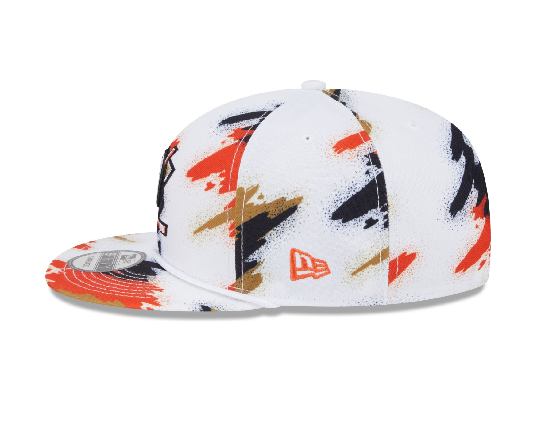 Bone New Era 9FIFTY SNAPBACK Anaheim Ducks NHL Branco Branco 7