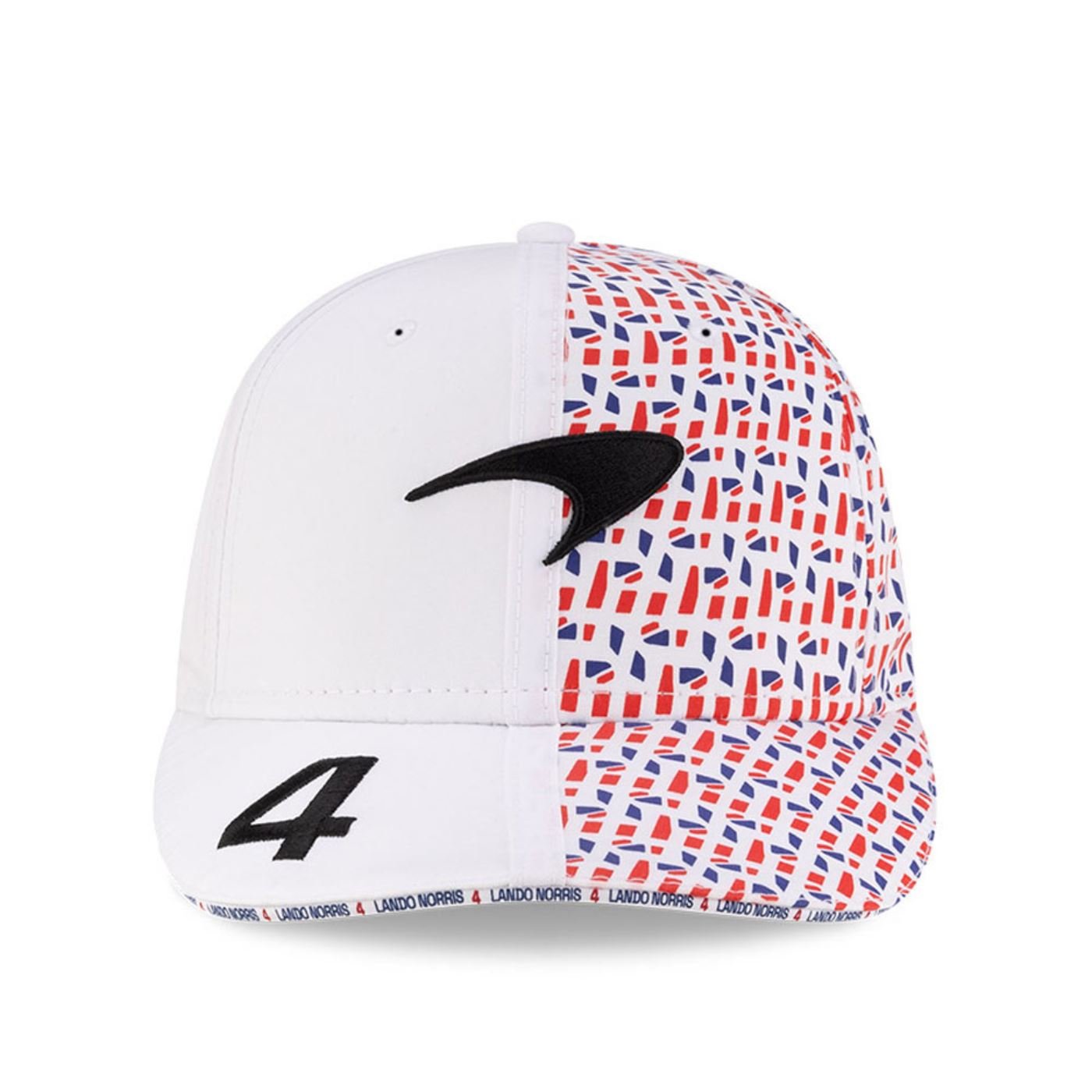 Bone New Era 9FIFTY Stretch Mclaren Racing Branco Branco 2