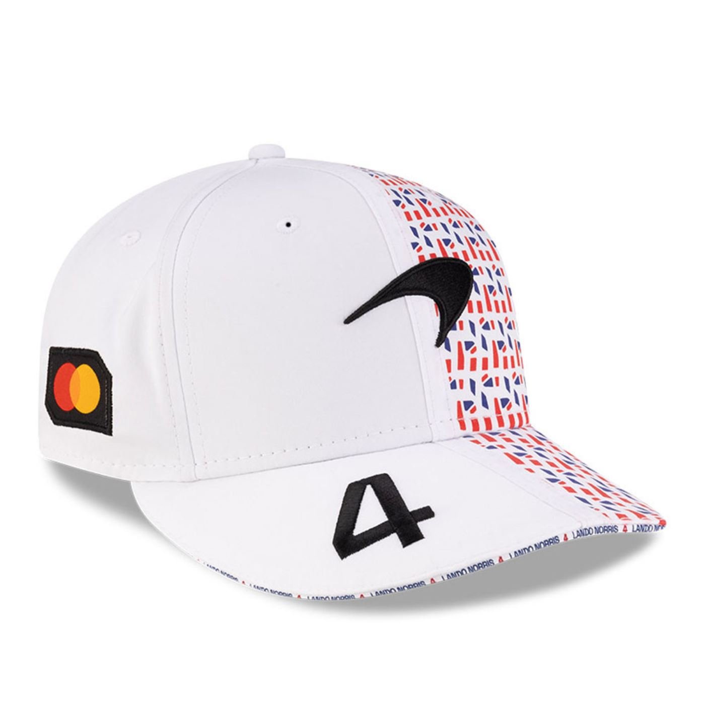 Bone New Era 9FIFTY Stretch Mclaren Racing Branco Branco 3