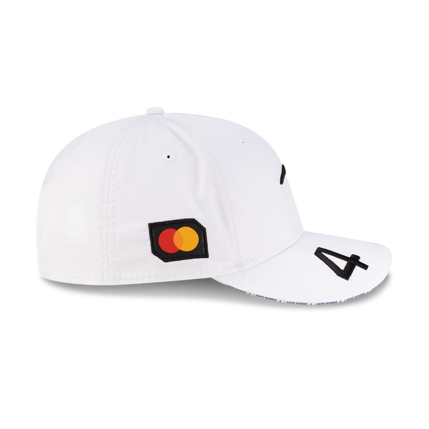 Bone New Era 9FIFTY Stretch Mclaren Racing Branco Branco 4