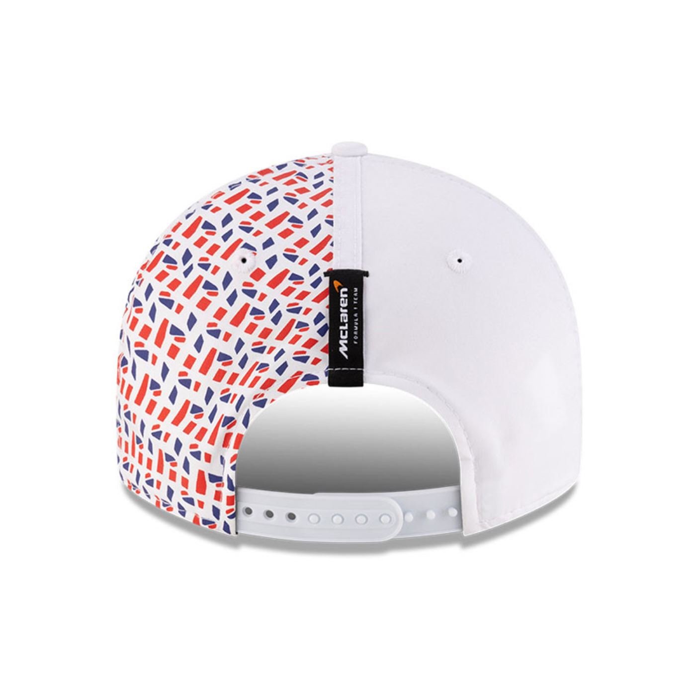Bone New Era 9FIFTY Stretch Mclaren Racing Branco Branco 5
