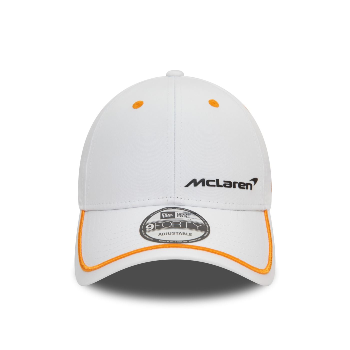 Bone New Era 9FORTY Mclaren Racing Branco Branco 2