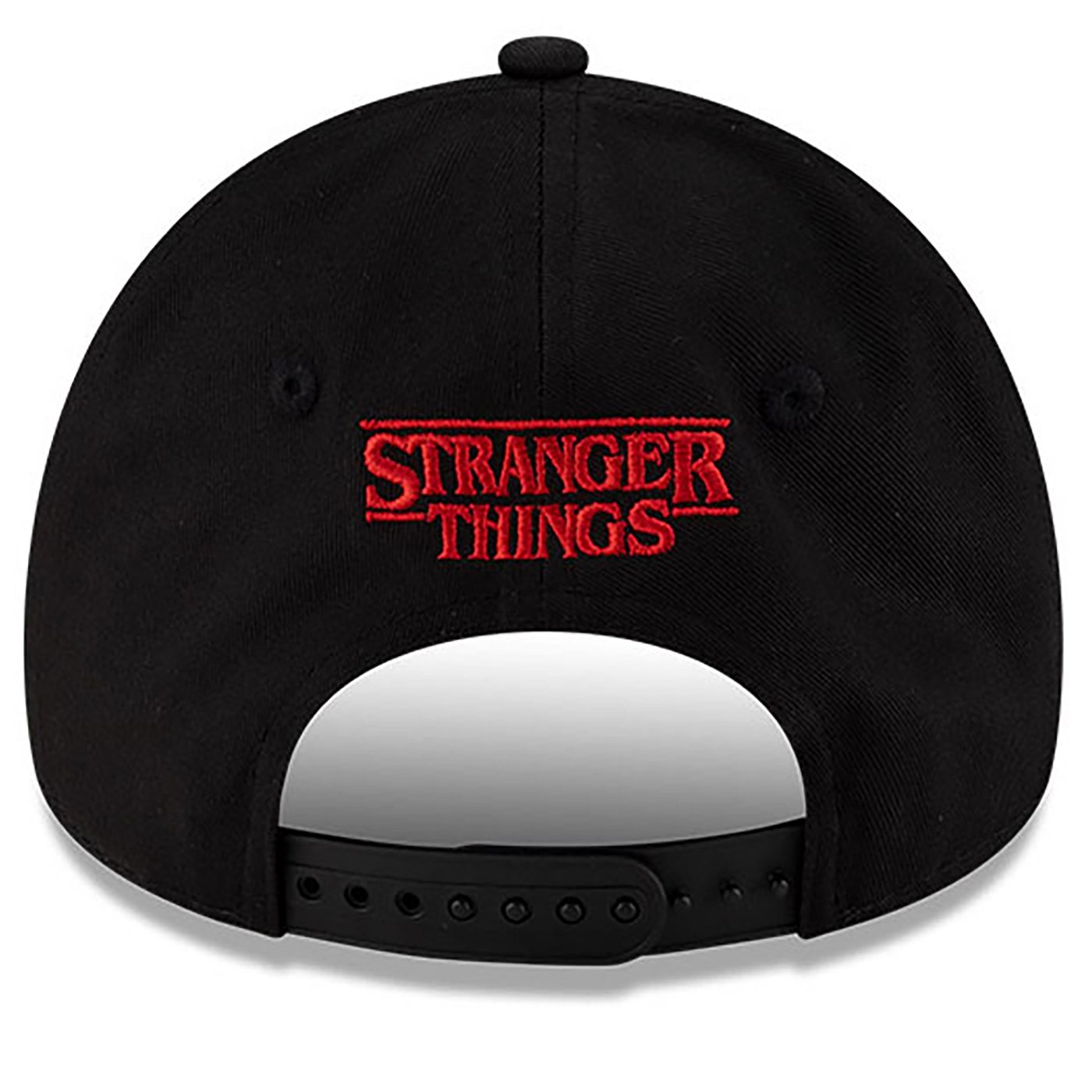 Bone New Era  9FORTY A-Frame Branded Preto Preto 4