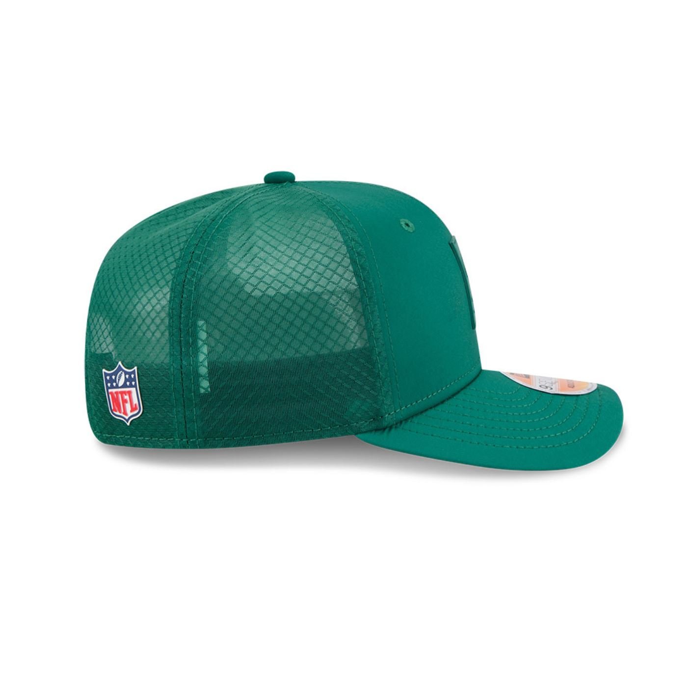 Bone New Era 9SEVENTY New York Jets NFL Sideline Verde Verde 4