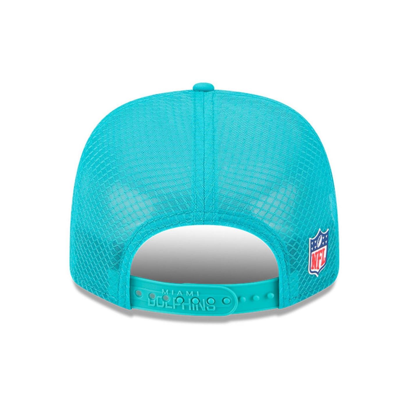 Bone New Era 9SEVENTY Miami Dolphins NFL Sideline Azul Azul 5