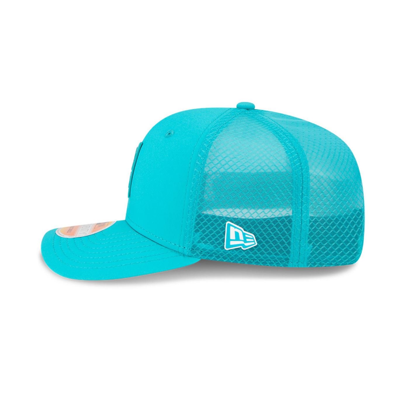 Bone New Era 9SEVENTY Miami Dolphins NFL Sideline Azul Azul 7