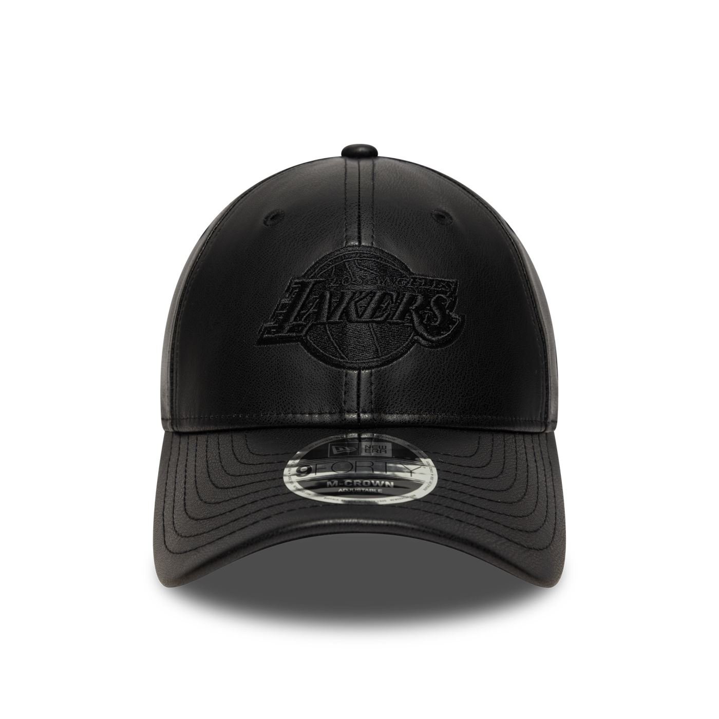 Bone New Era 9FORTY M-Crown Los Angeles Lakers NBA Preto Preto 2