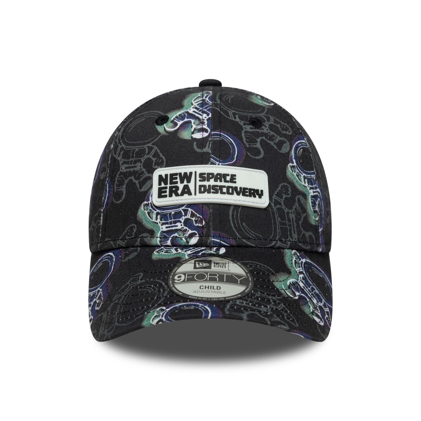 Bone New Era 9FORTY New Era Booking Program Preto Preto 2