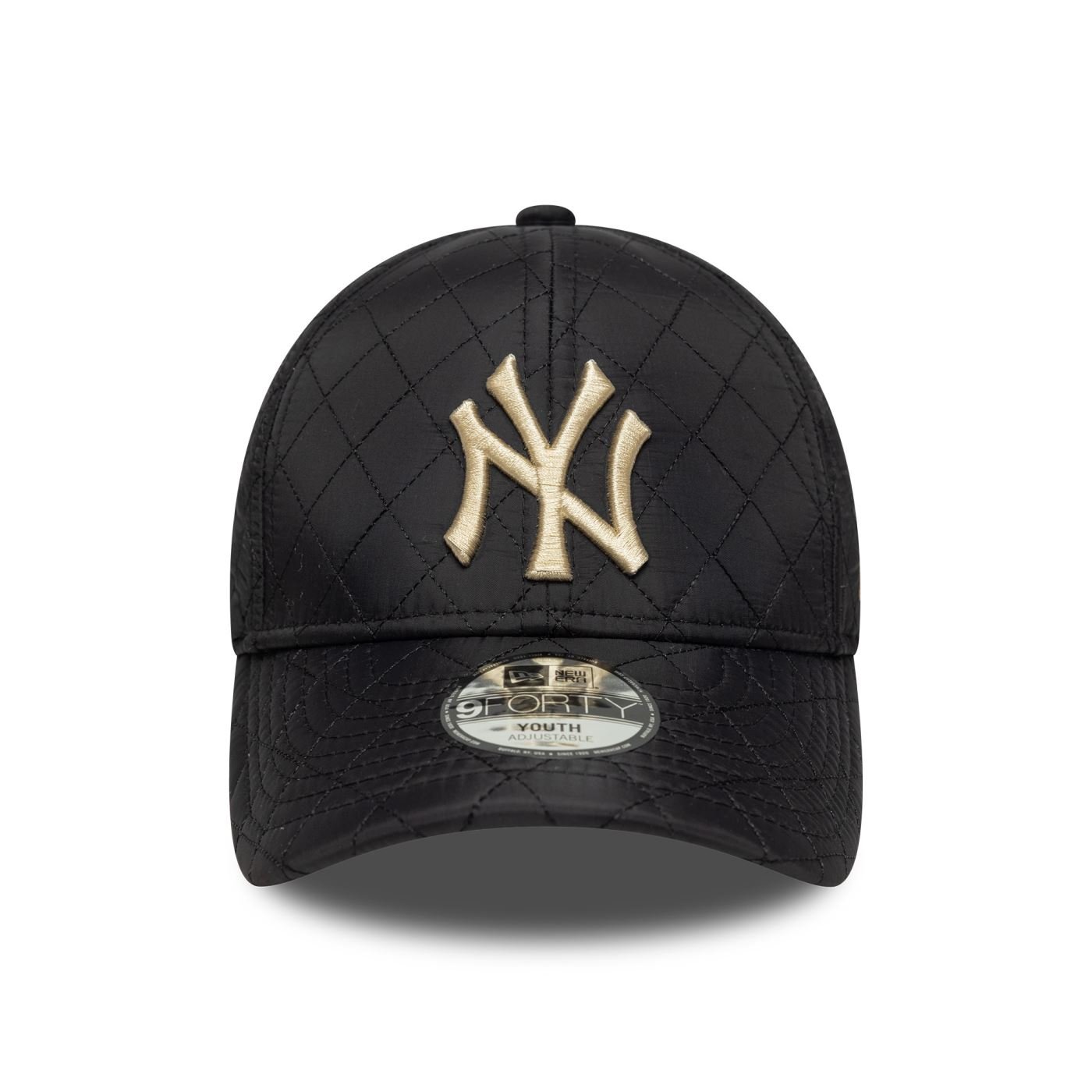 Bone New Era 9FORTY New York Yankees MLB Preto Preto 2