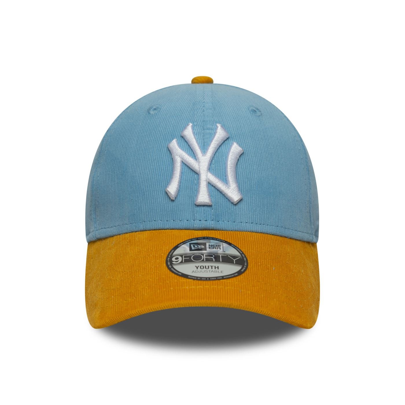 Bone New Era 9FORTY New York Yankees MLB Azul Azul/Amarelo 2