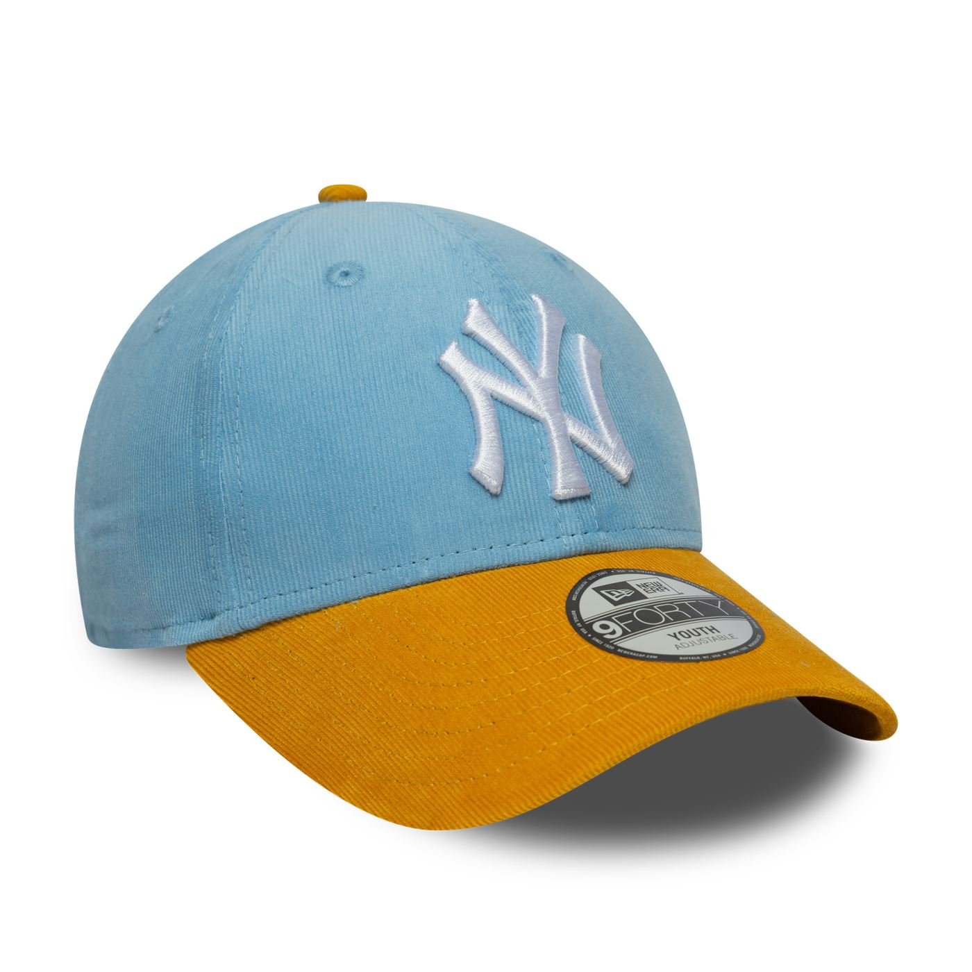 Bone New Era 9FORTY New York Yankees MLB Azul Azul/Amarelo 3