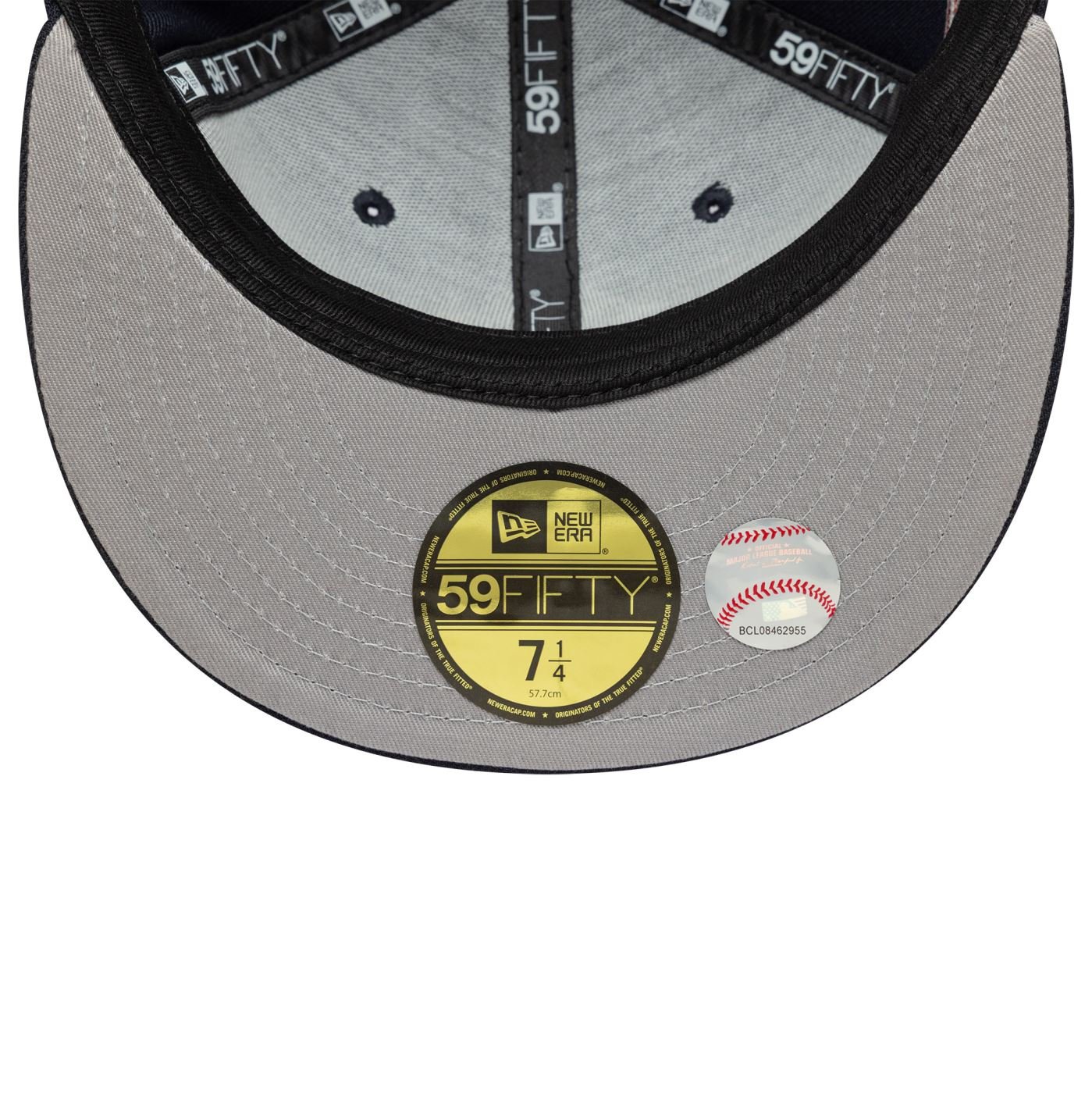 Bone New Era 59FIFTY New York Yankees MLB Marinho Marinho 6