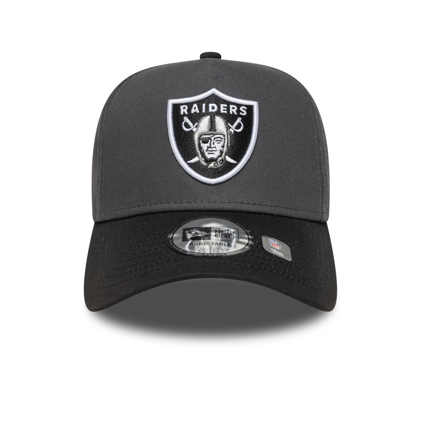 Bone New Era  9FORTY A-Frame Las Vegas Raiders NFL Cinza Cinza 2