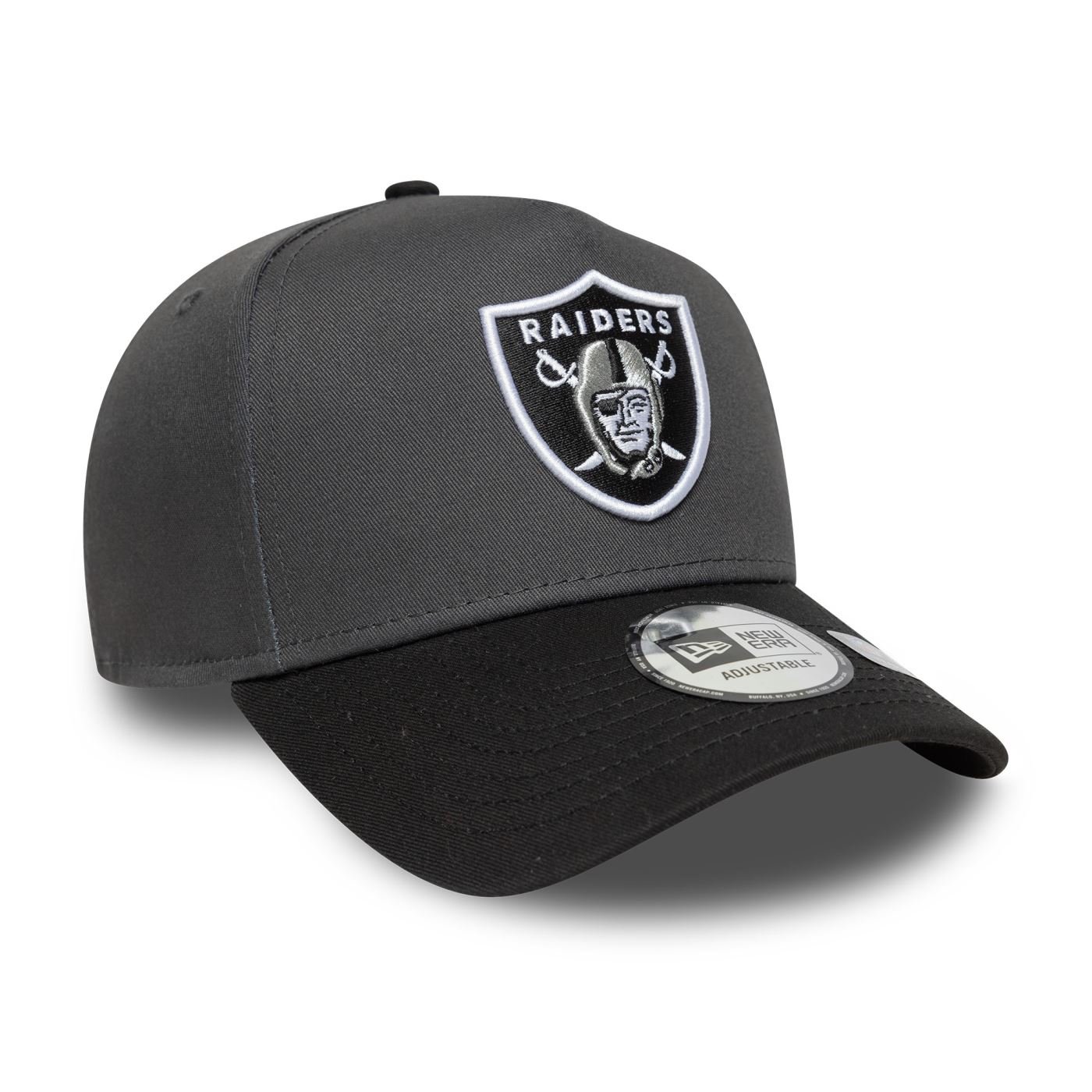 Bone New Era  9FORTY A-Frame Las Vegas Raiders NFL Cinza Cinza 3