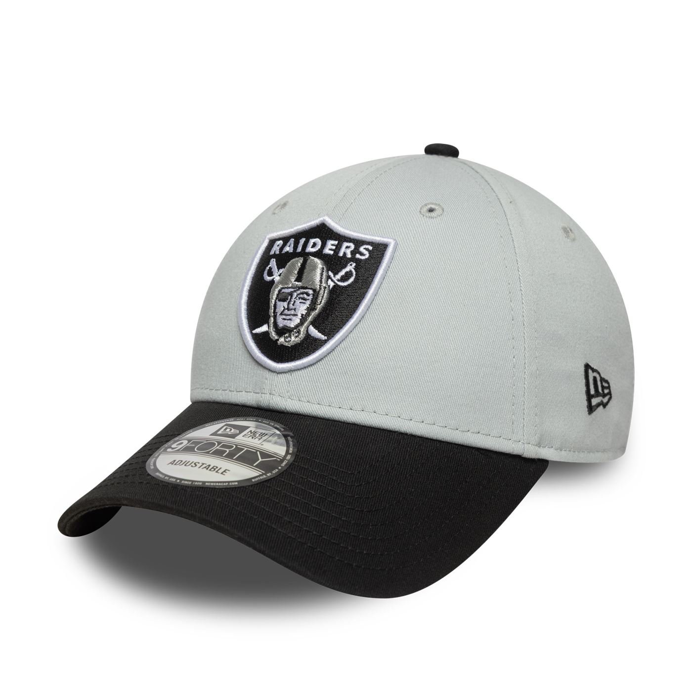 Bone New Era  9FORTY Las Vegas Raiders NFL Cinza
