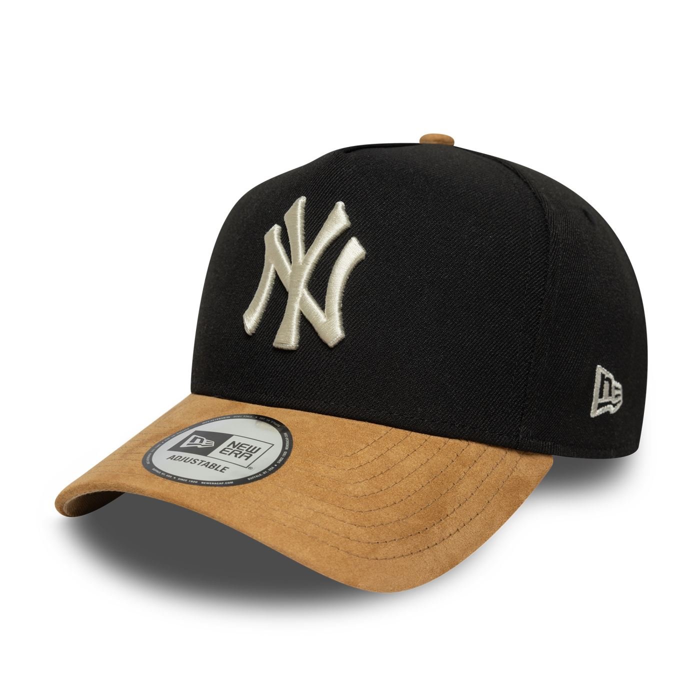 Bone New Era  9FORTY A-Frame New York Yankees MLB Preto