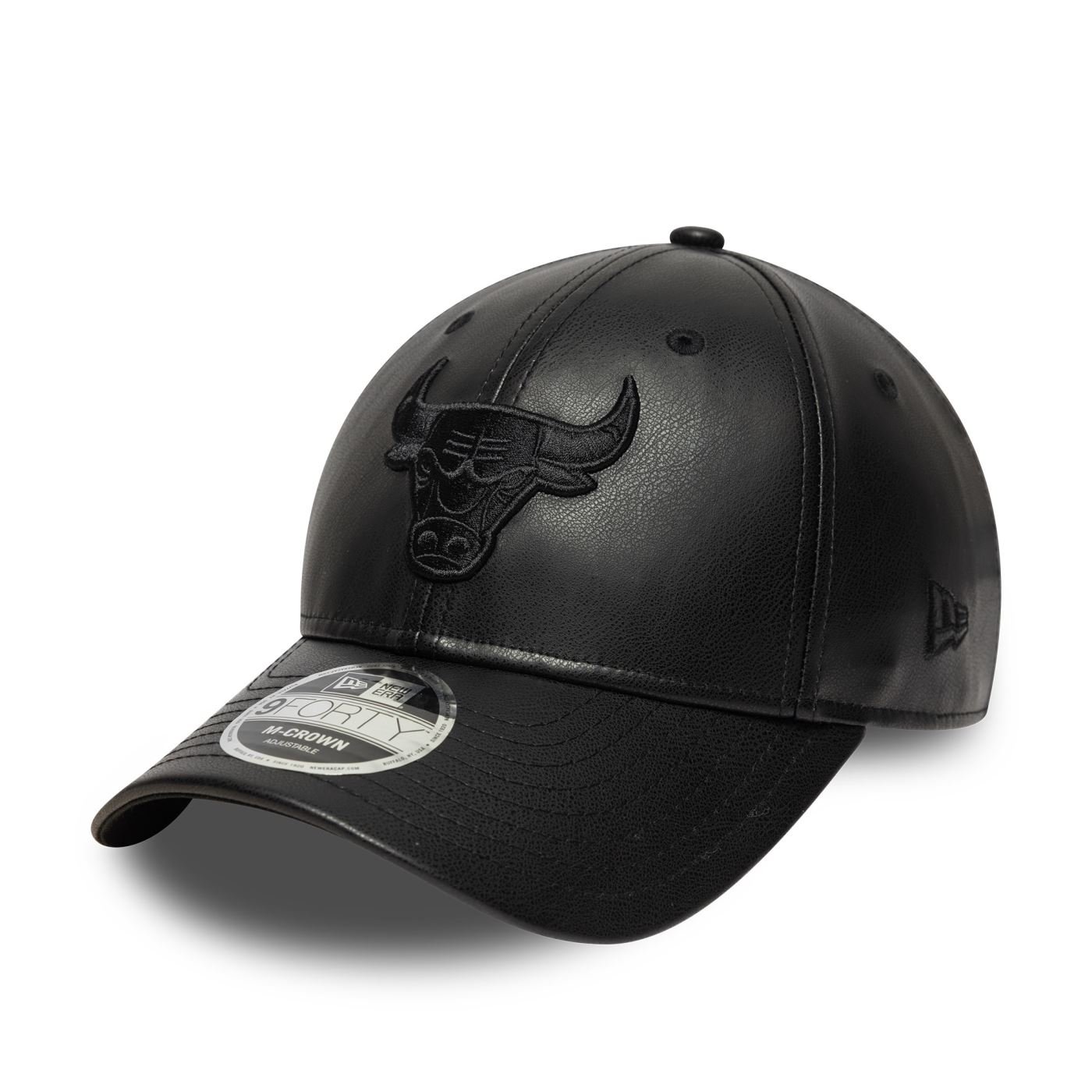 Bone New Era  9FORTY M-Crown Chicago Bulls NBA Preto