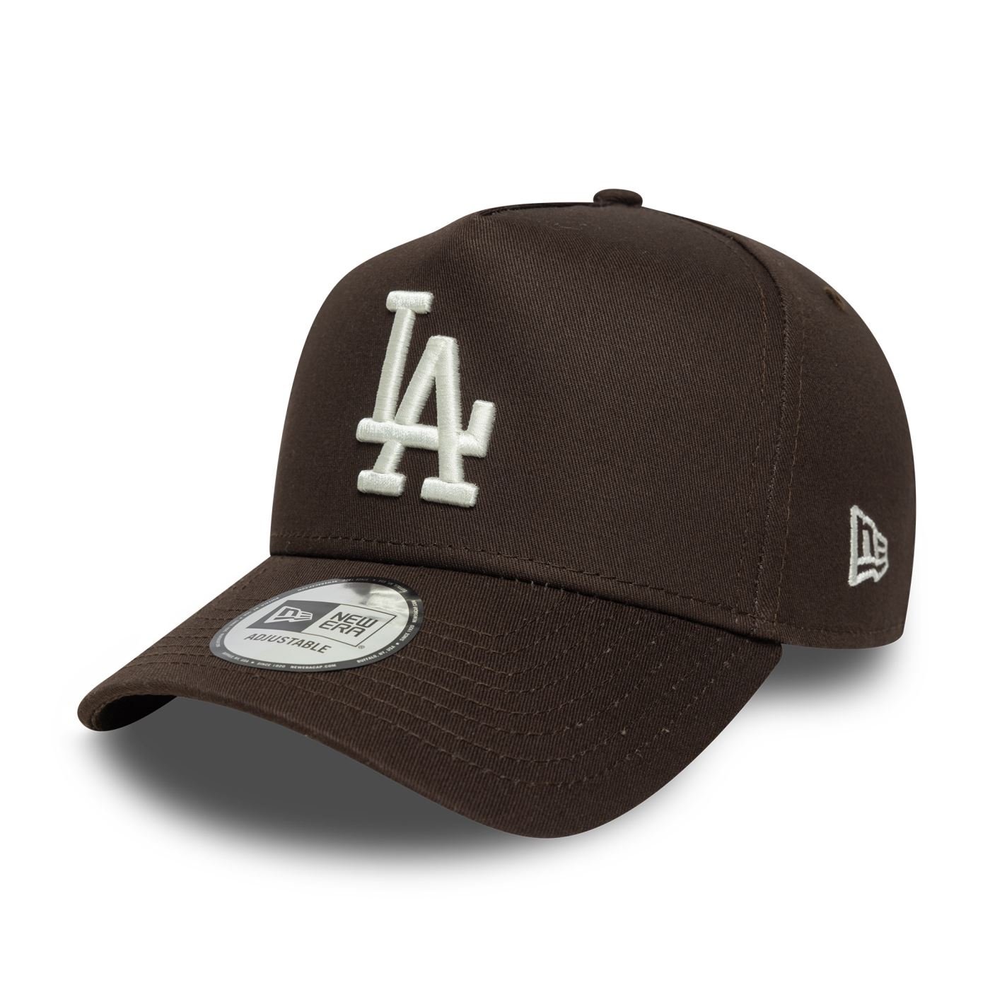 Bone New Era  9FORTY A-Frame Los Angeles Dodgers MLB Marrom
