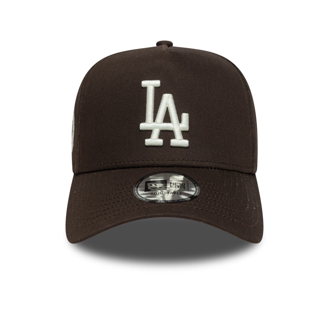 Bone New Era  9FORTY A-Frame Los Angeles Dodgers MLB Marrom Marrom 2
