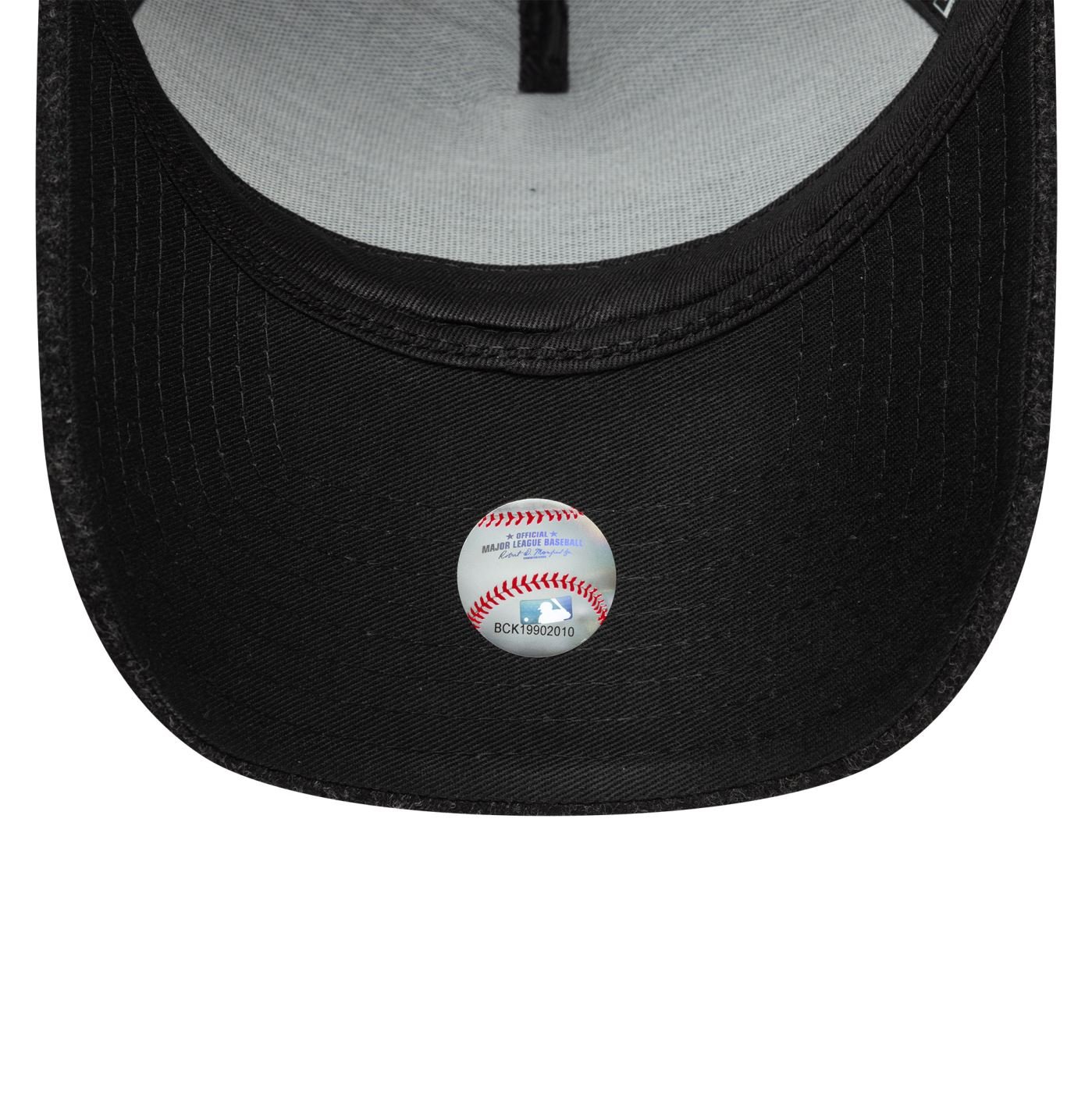 Bone New Era  9FORTY A-Frame New York Yankees MLB Preto Preto 5