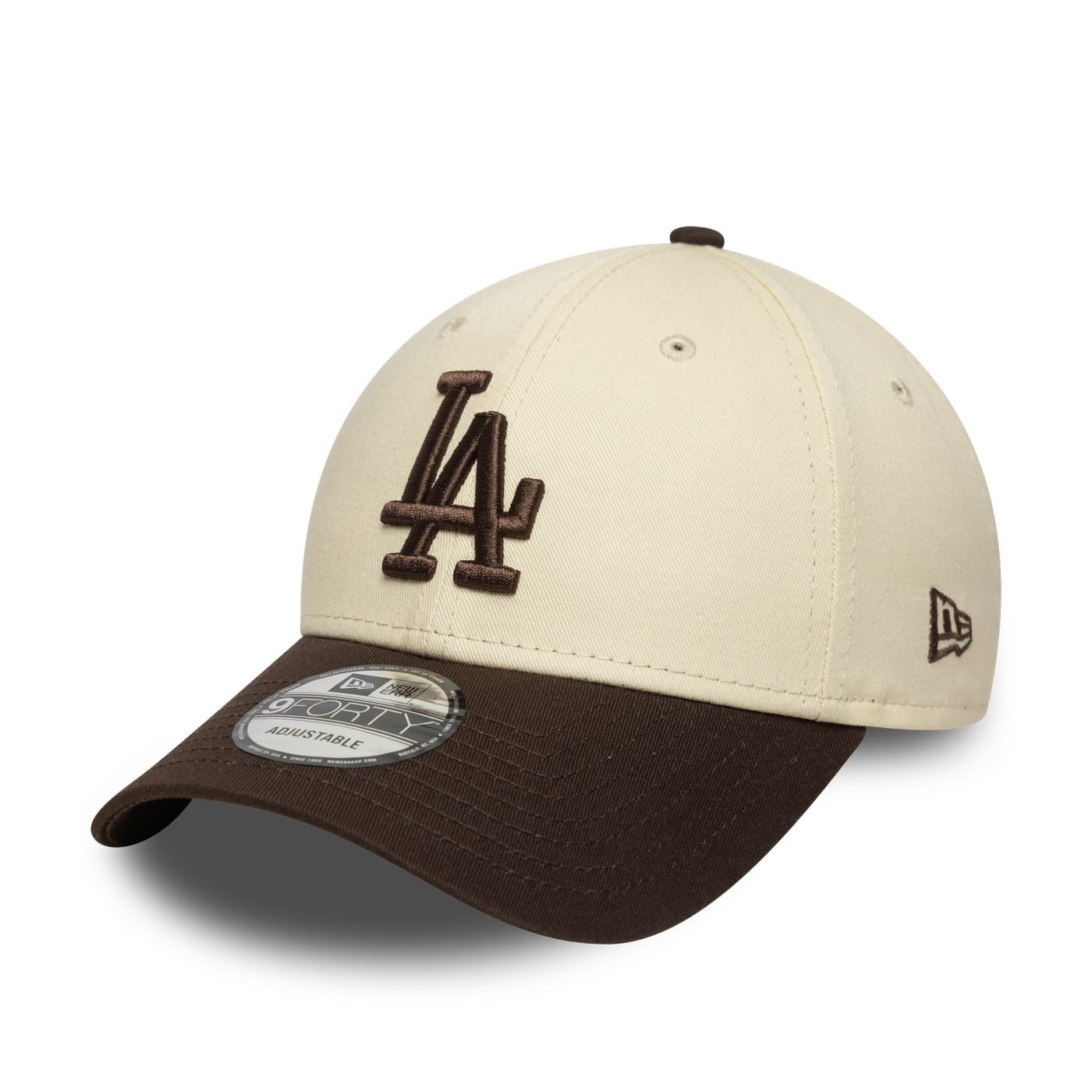 Bone New Era  9FORTY Los Angeles Dodgers MLB Bege